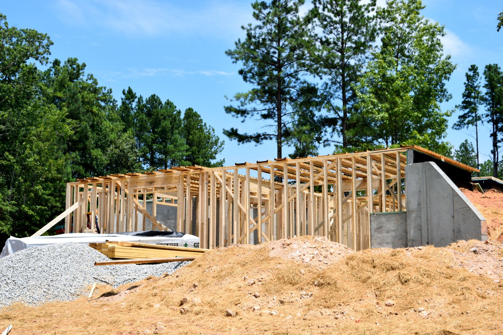 Nikon D3300 sample photo. Home construction, wood, home photography