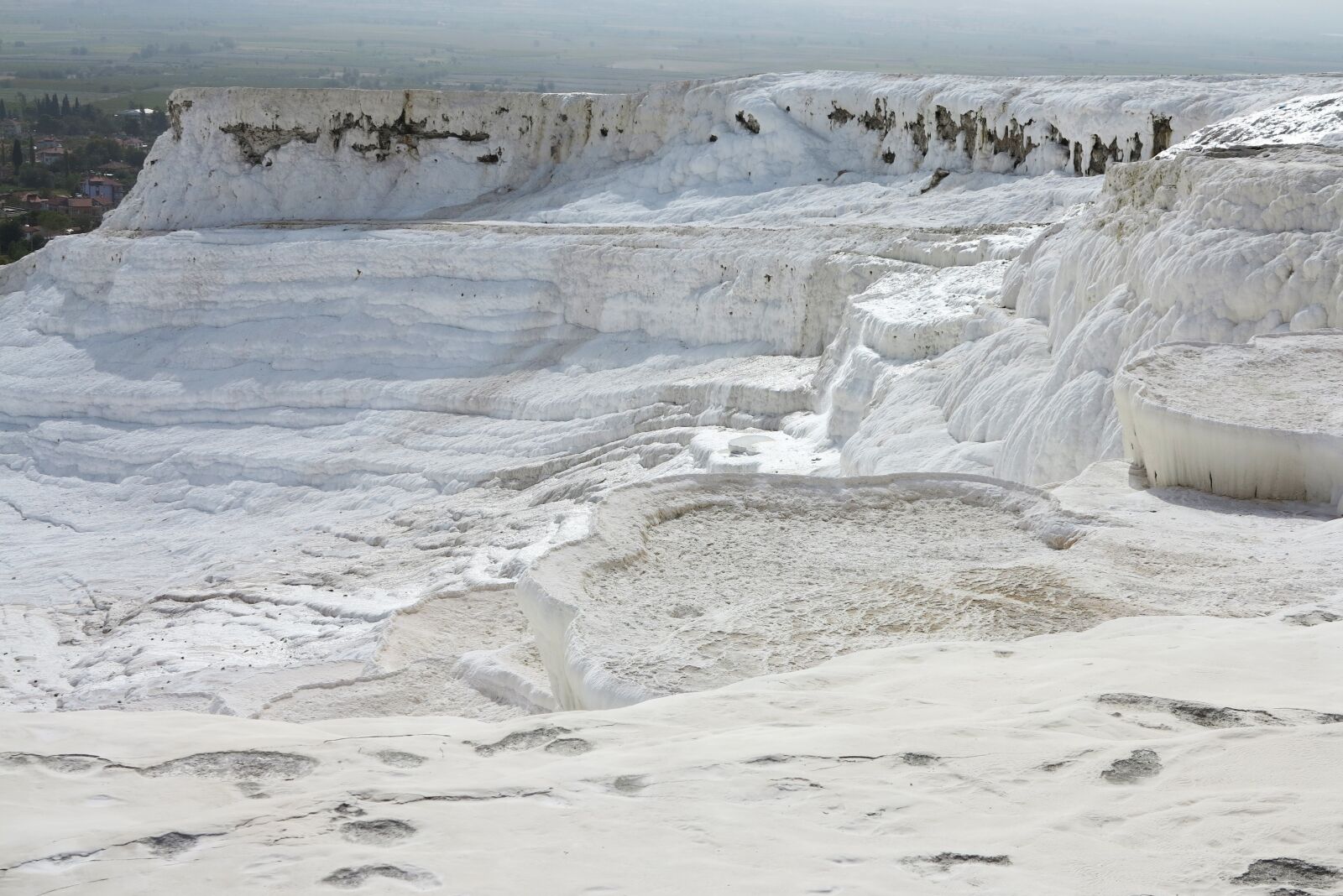 Canon PowerShot G1 X sample photo. Pamukkale, turkey, lime layer photography