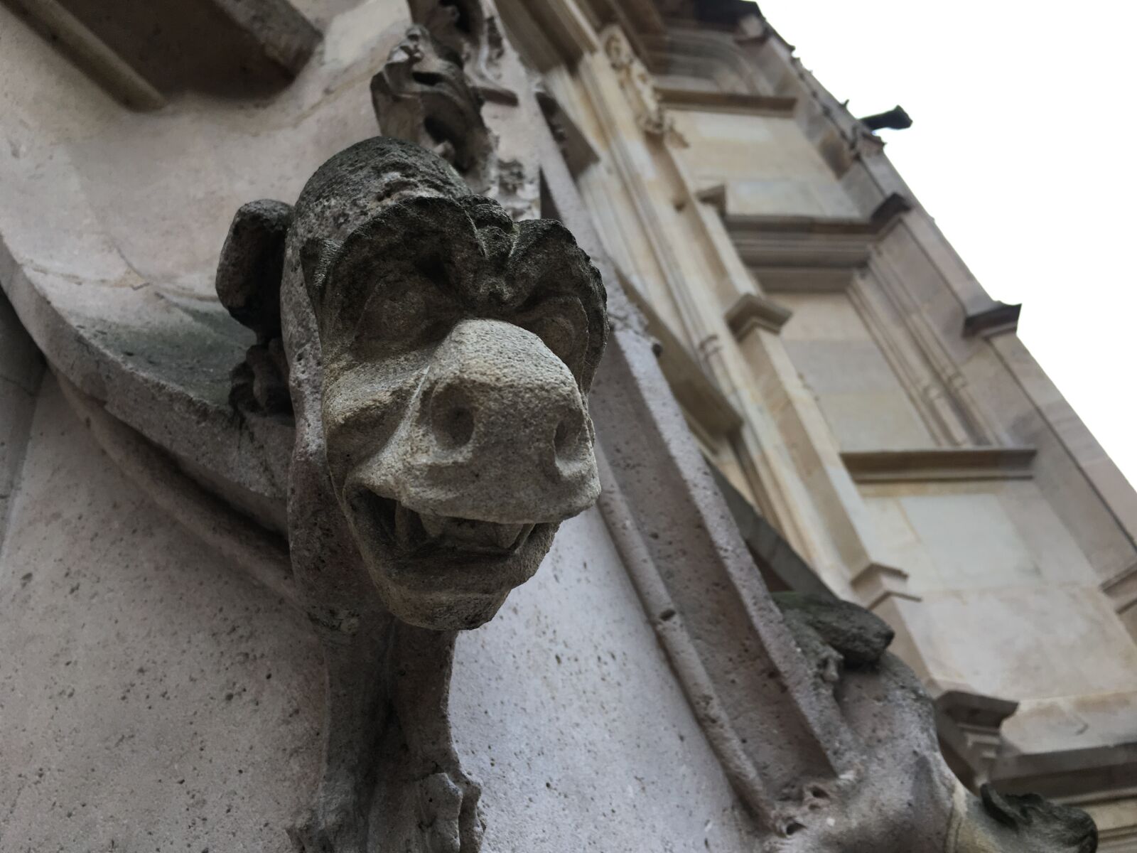 Apple iPhone 6s sample photo. Gargoyle, church, architecture photography