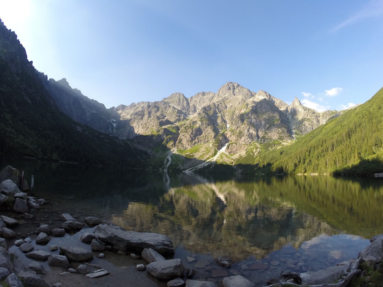 GoPro HERO3+ Black Edition sample photo. Morskie oko, mountains, poland photography