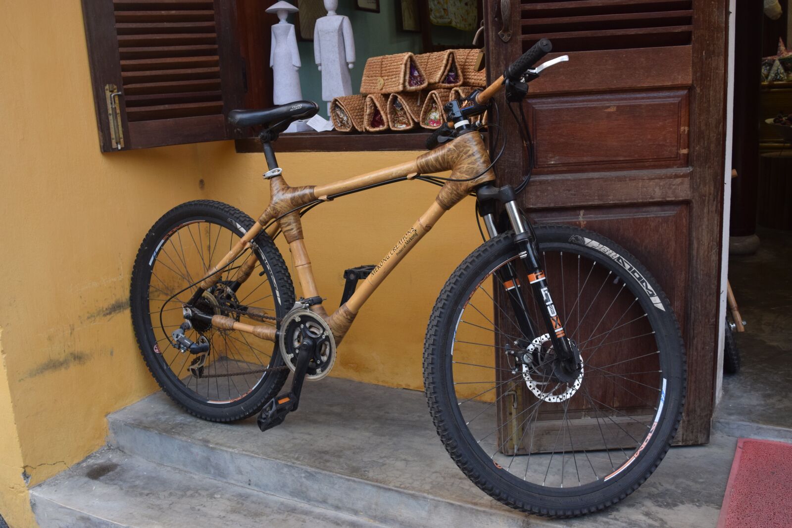 Nikon D3300 sample photo. Bike, sport, bamboo frame photography