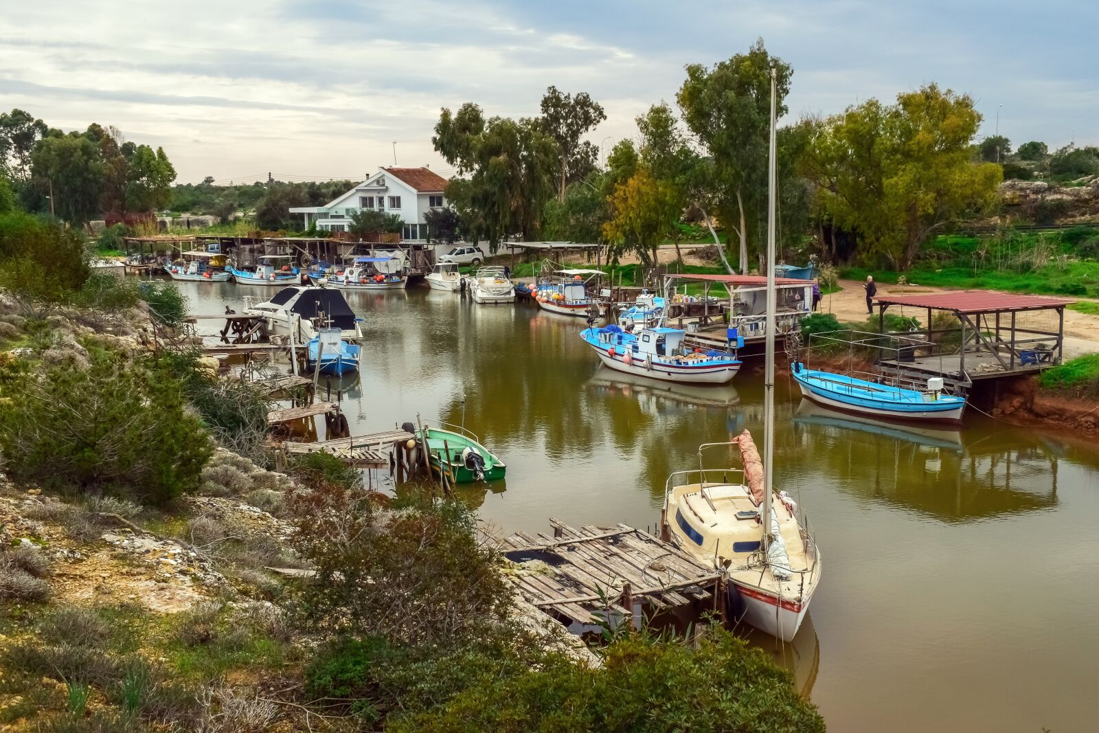 Nikon D3300 sample photo. Fishing boats, dock, fishing photography
