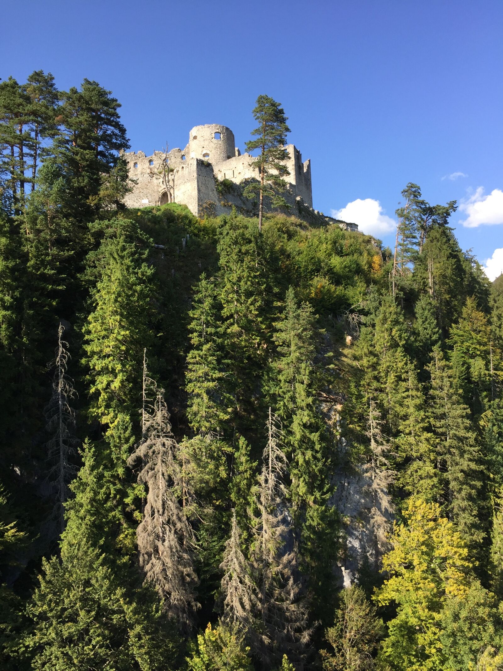 Apple iPhone 6 sample photo. Reutte, burg ehrenberg, fortress photography
