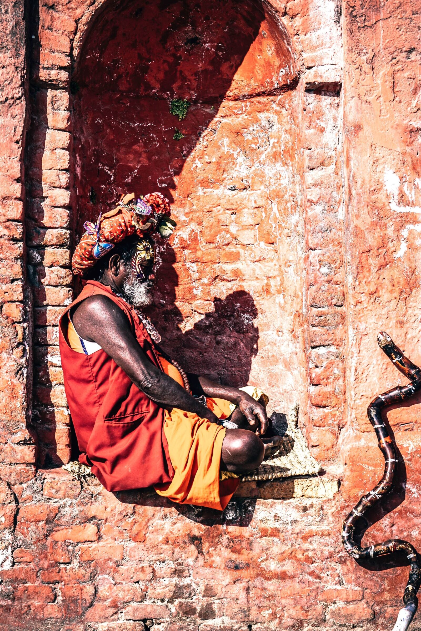 Sony a7 II + Sony FE 24-240mm F3.5-6.3 OSS sample photo. Buddhism, concentration, man, religion photography