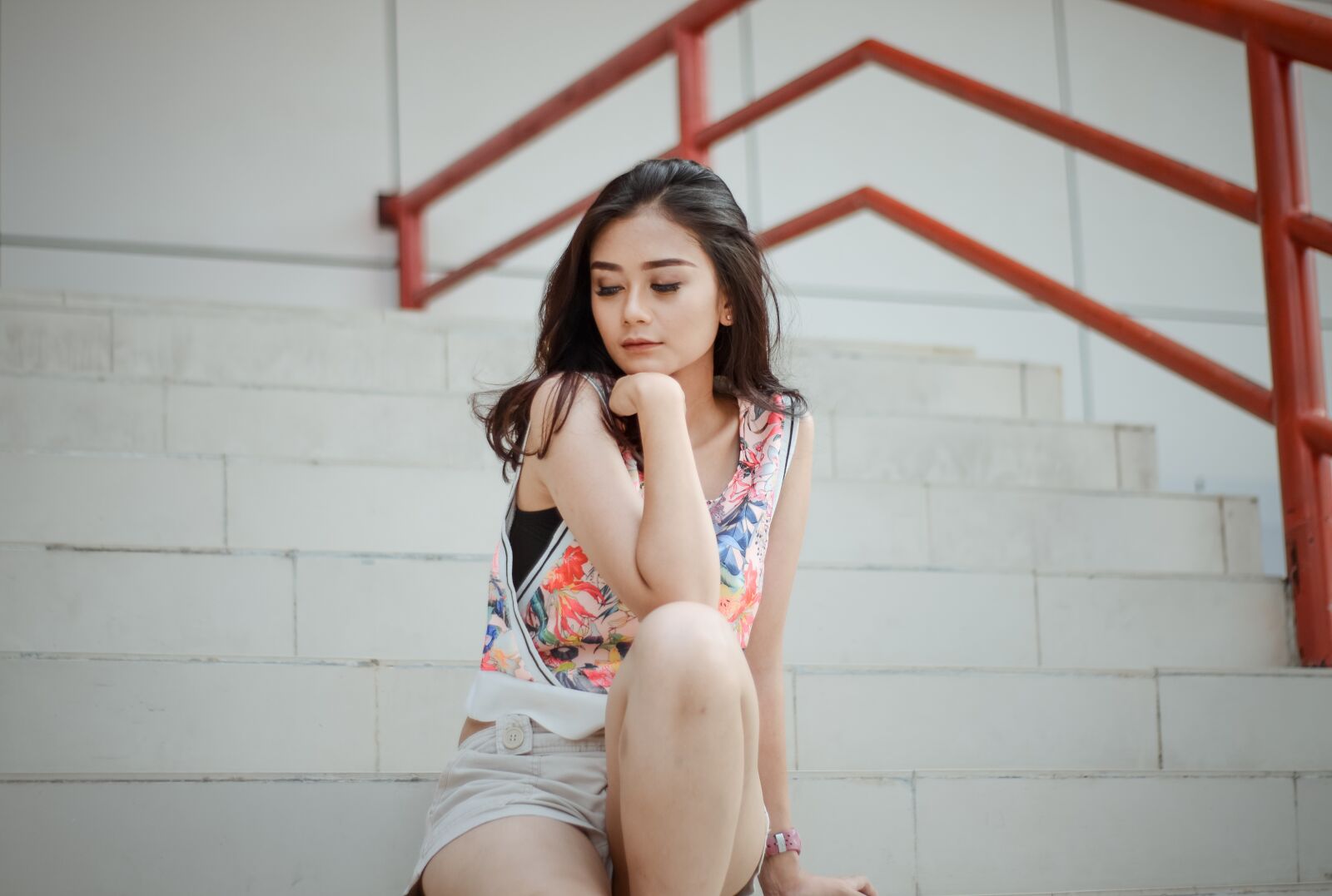 Nikon D5100 sample photo. Indonesian, asia, model photography