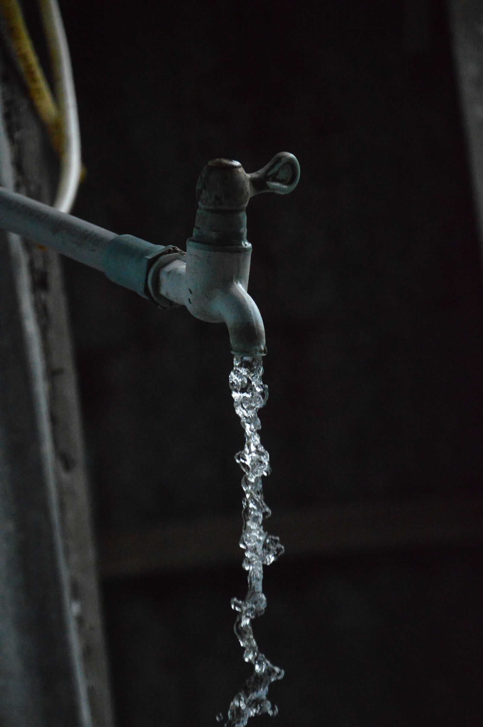 Nikon D3200 sample photo. Water tap, vietnam, water photography