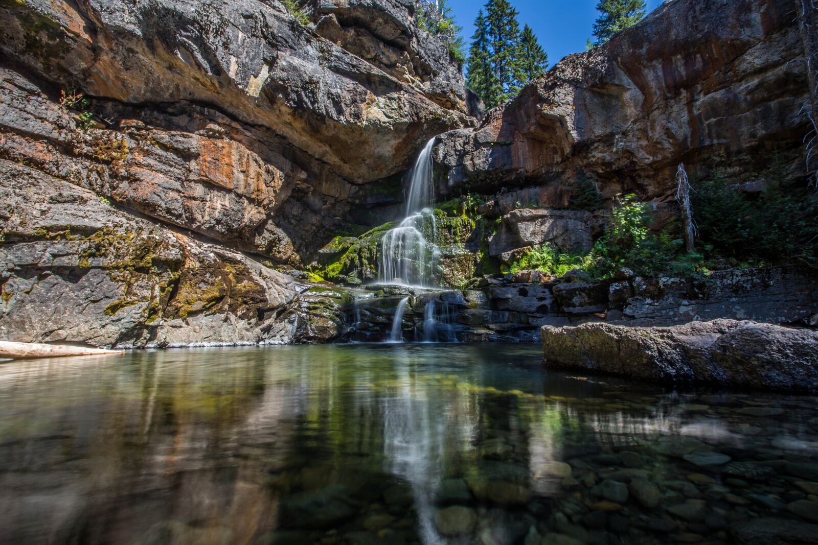 Canon EOS 6D + Canon EF 17-40mm F4L USM sample photo. Geology, waterfall, cascade photography