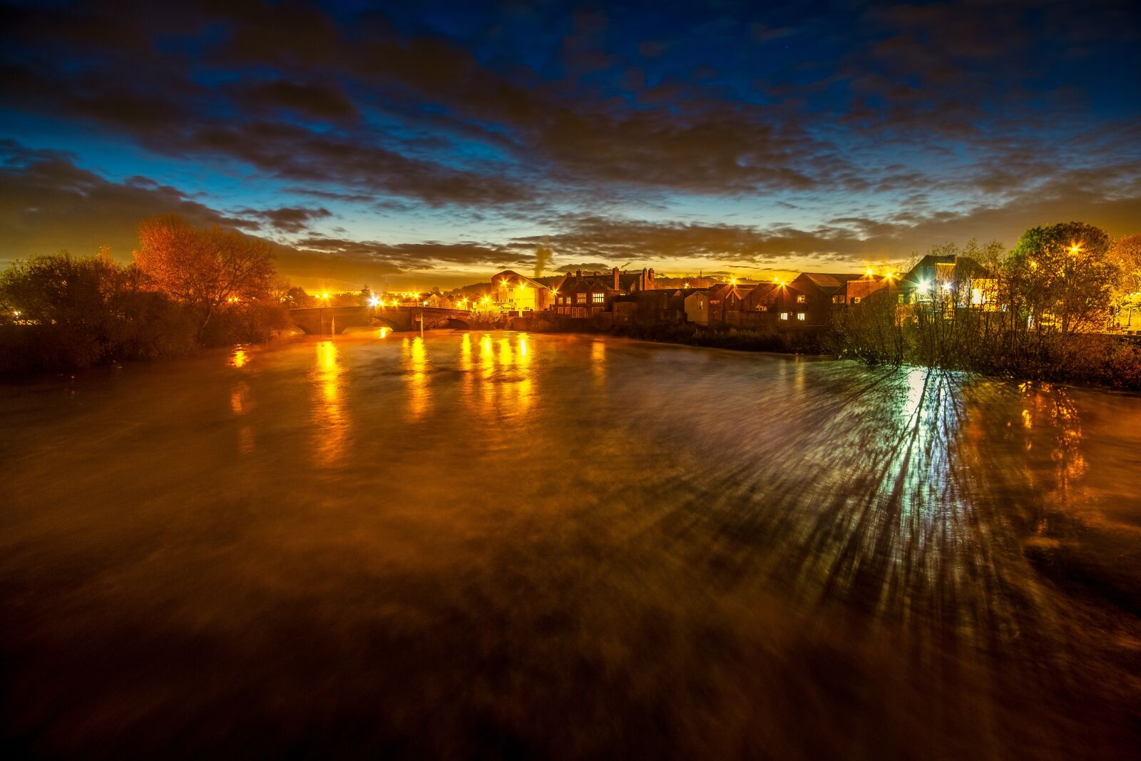 Fujifilm X-T2 sample photo. River aire, castleford, flood photography