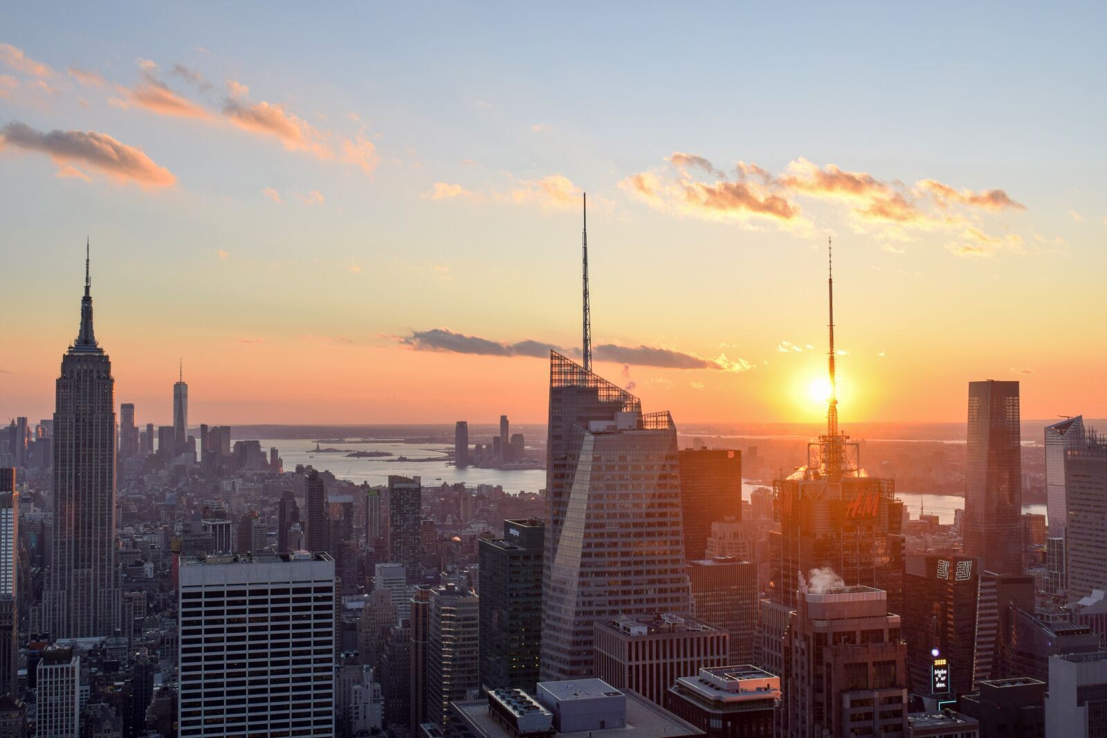 Nikon D3300 sample photo. Sunset, city, sky photography
