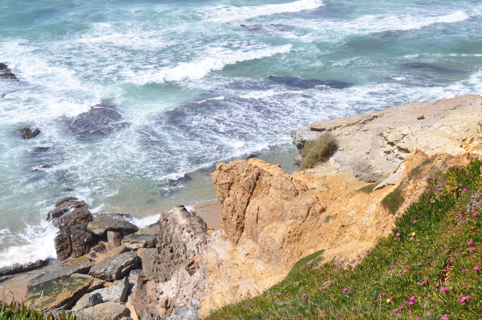 Nikon D90 sample photo. Ericeira, mar, water photography