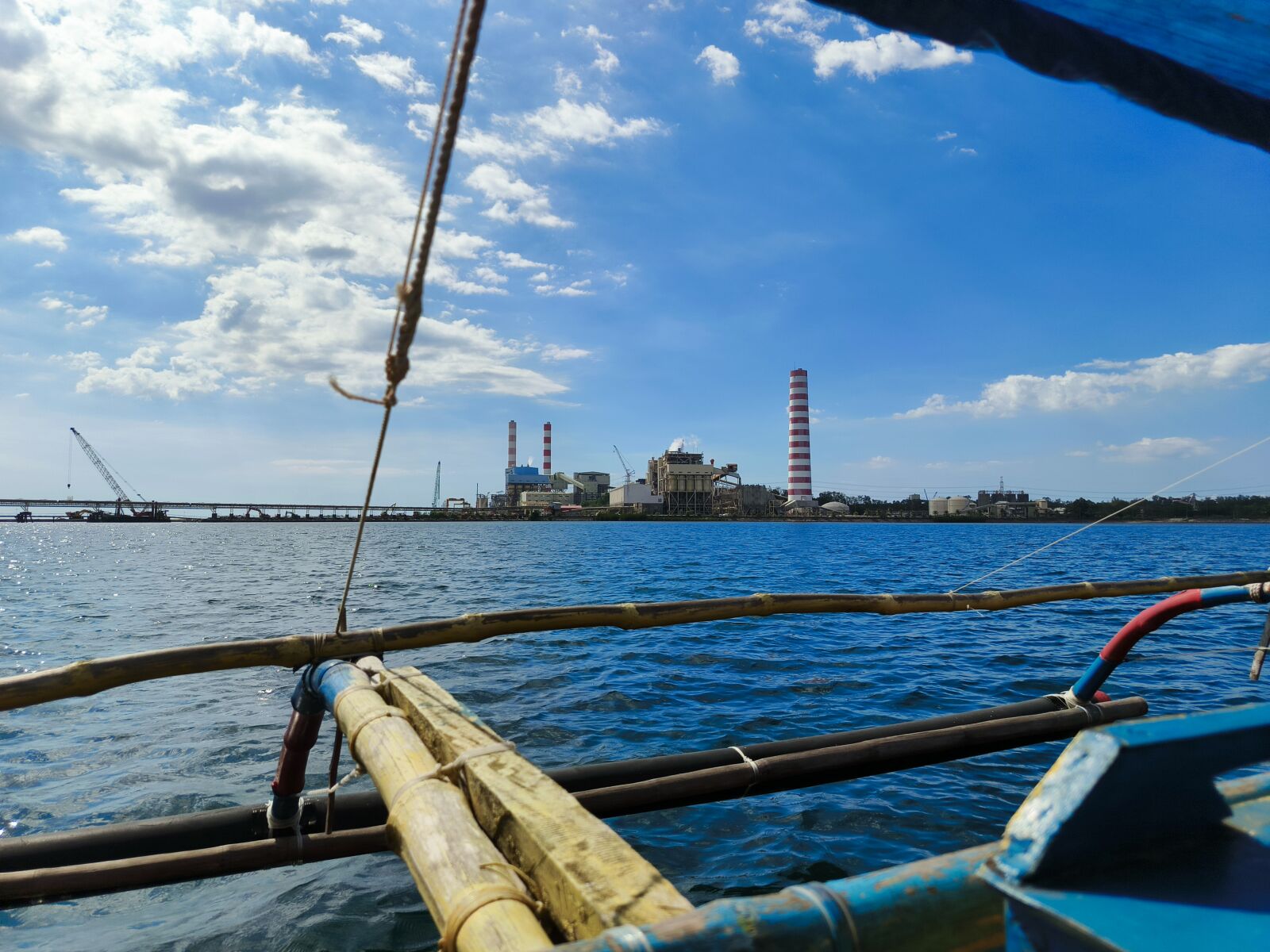 Infinix X6871 sample photo. Masinloc coal power plant photography