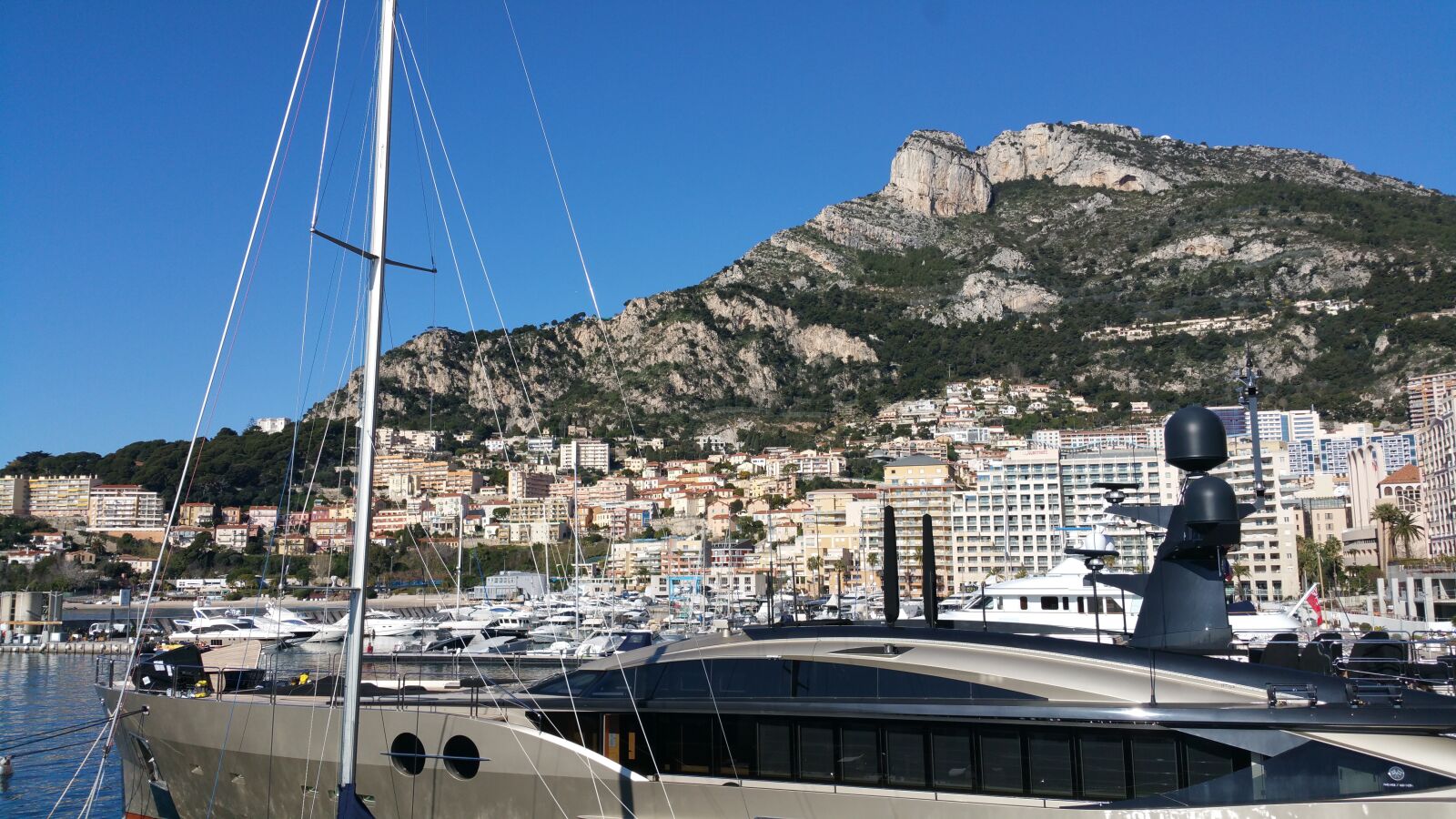 Samsung Galaxy Note4 sample photo. Monaco, yacht, marina photography