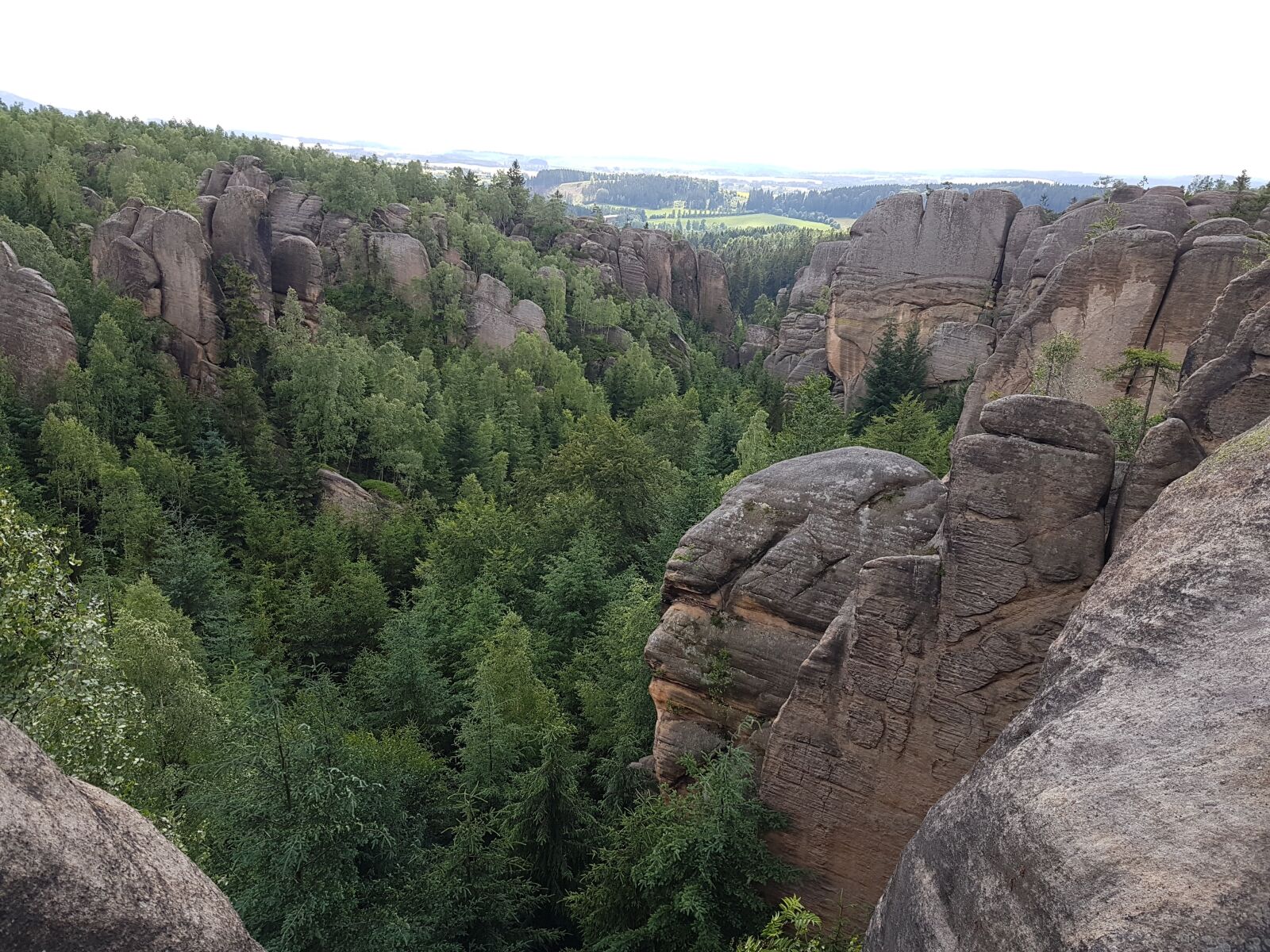 Samsung SM-G930F sample photo. Broumov walls, rocks, tourism photography