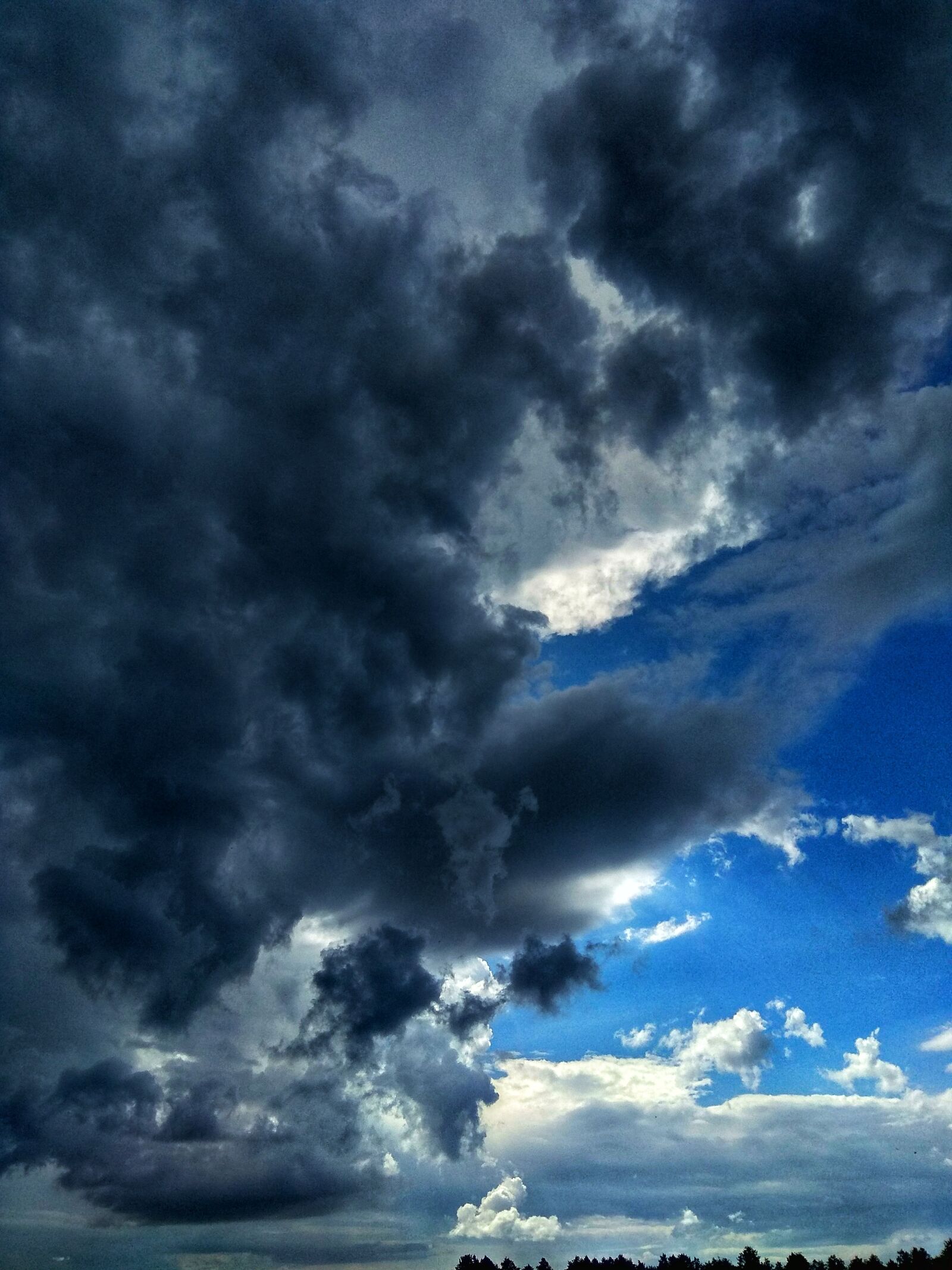 Xiaomi Redmi Note 4 sample photo. Sky, clouds, blue photography