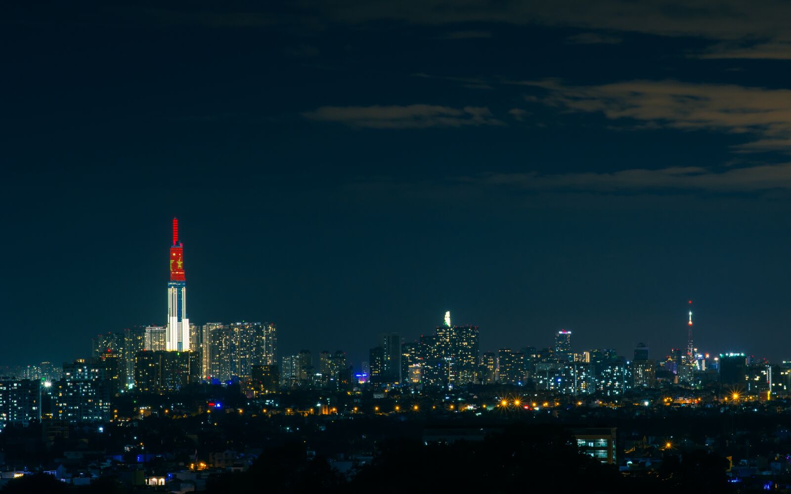 Nikon D7100 sample photo. Sai gon by night photography