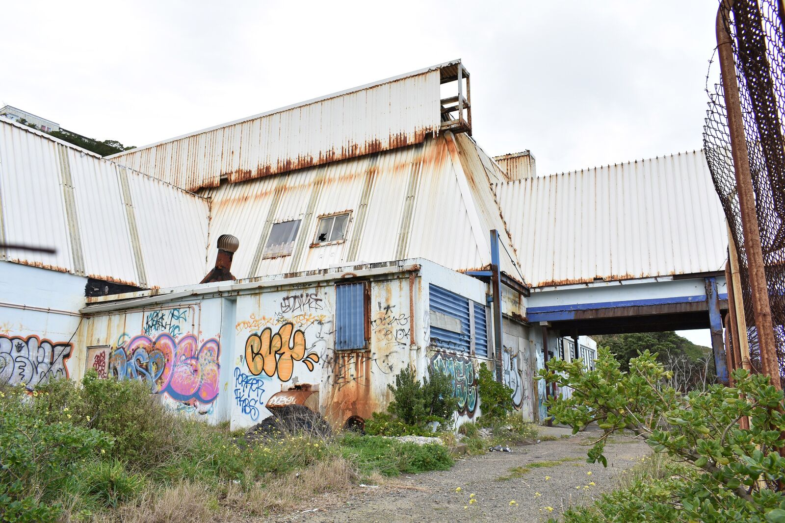 Nikon D3400 sample photo. Old, warehouse, industrial photography
