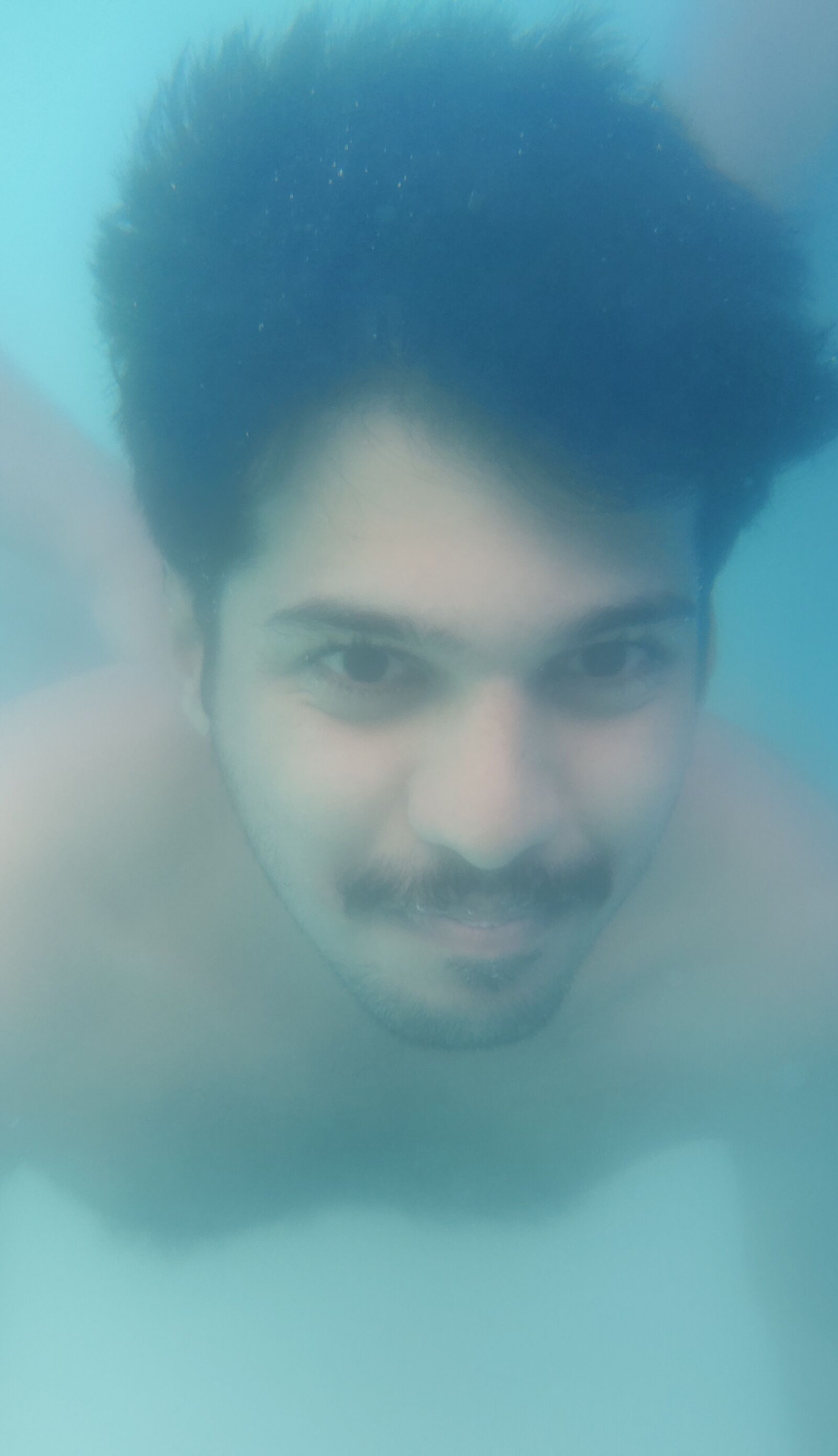 OnePlus A6010 sample photo. Man, swimming, underwater photography