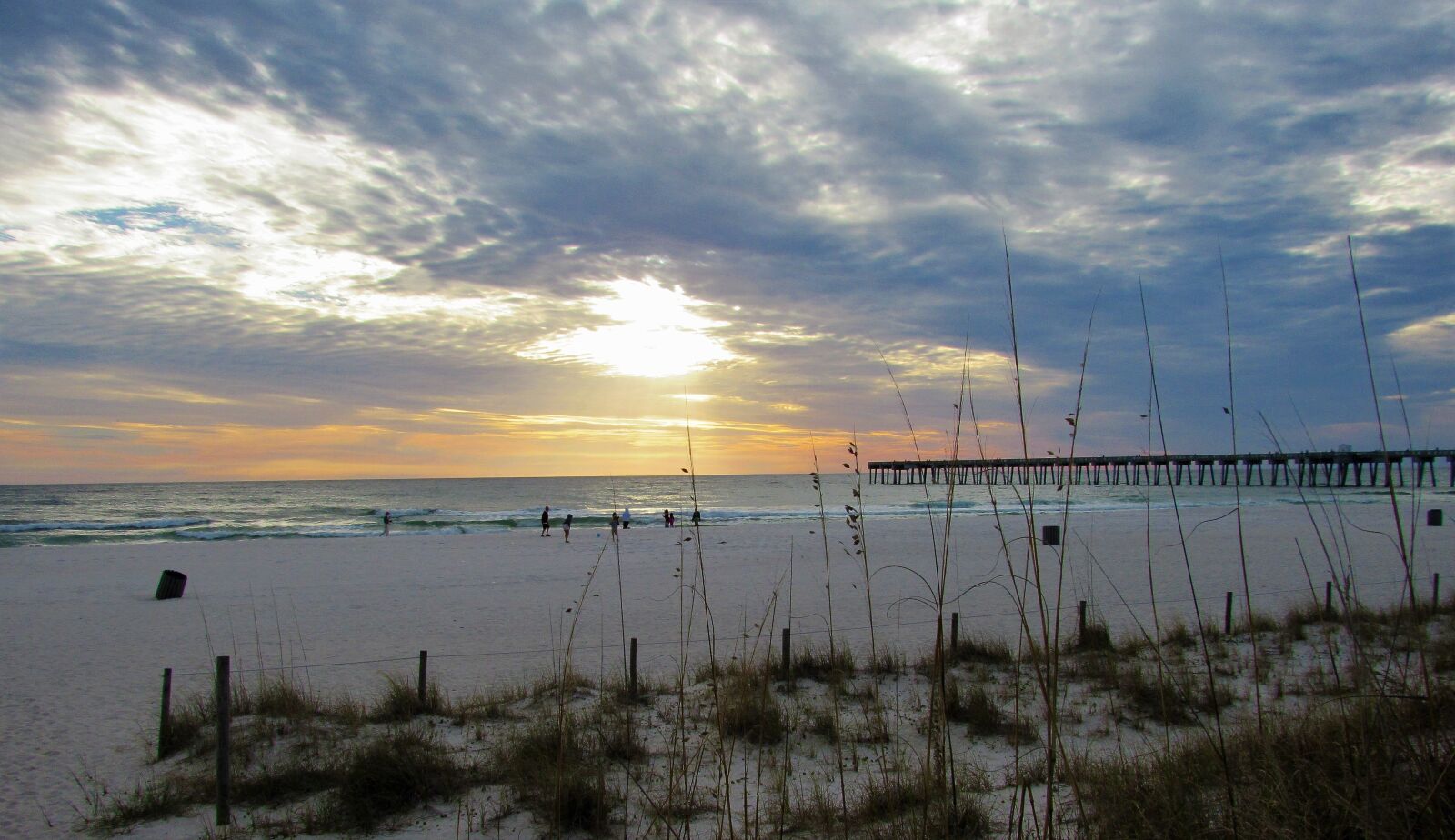 Canon PowerShot SX520 HS sample photo. Sunset, beach, seascape photography