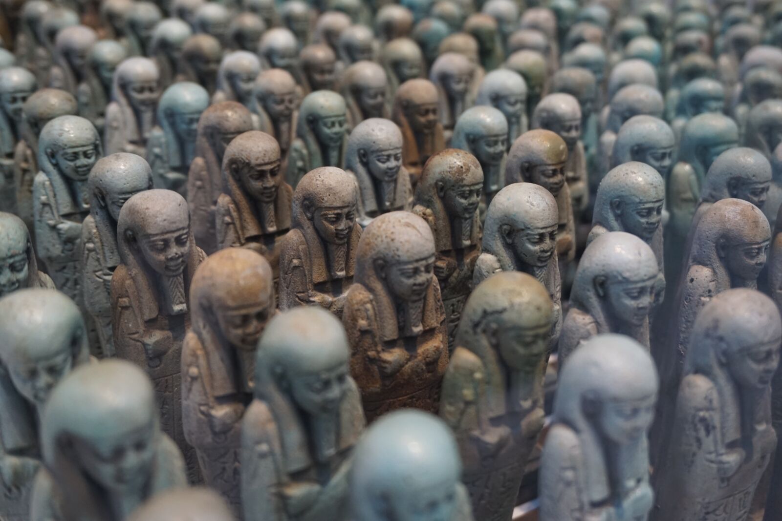 Sony a5100 sample photo. Statuette, egypt, museum photography