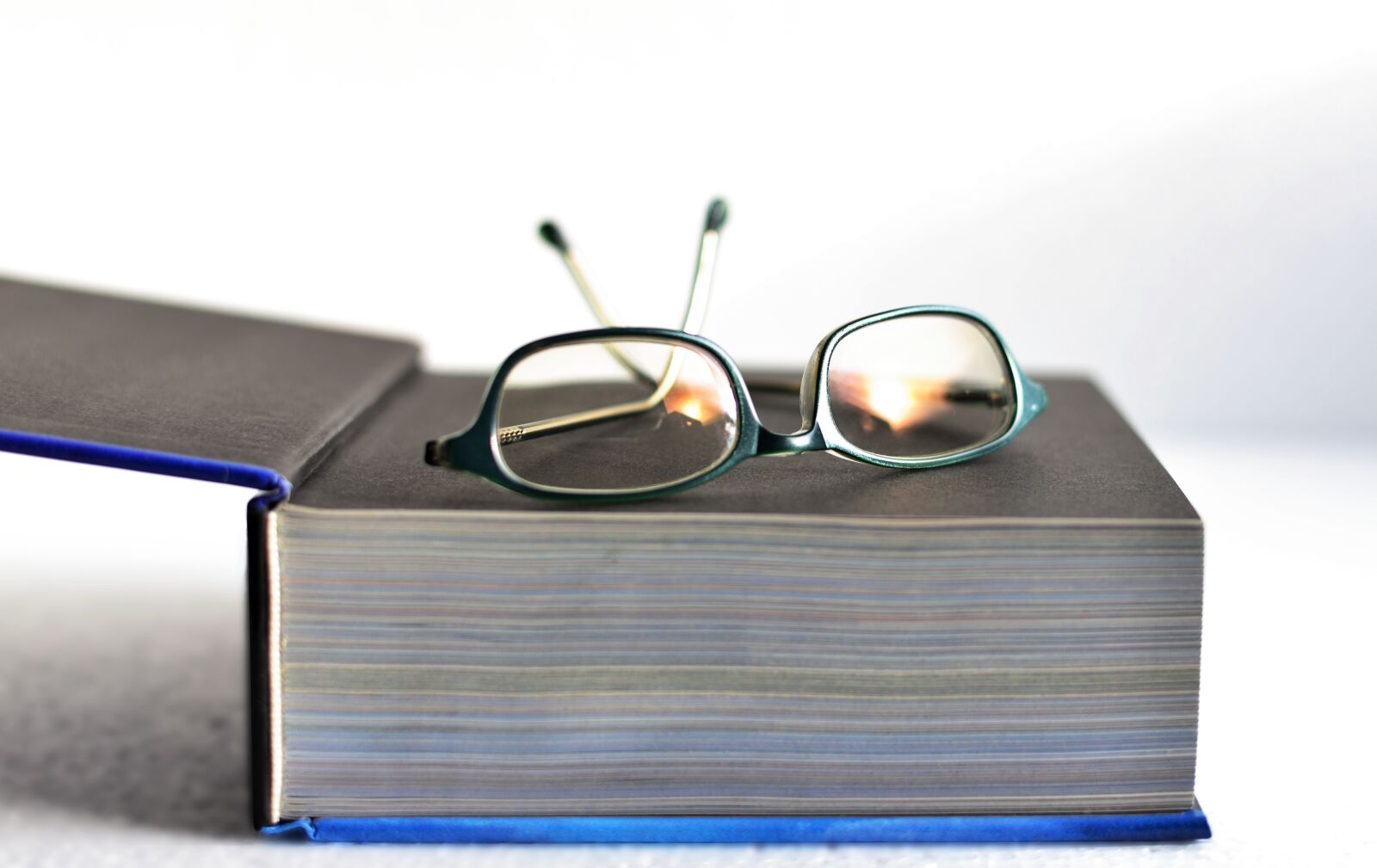 Nikon D610 sample photo. Book, glasses, pitched photography