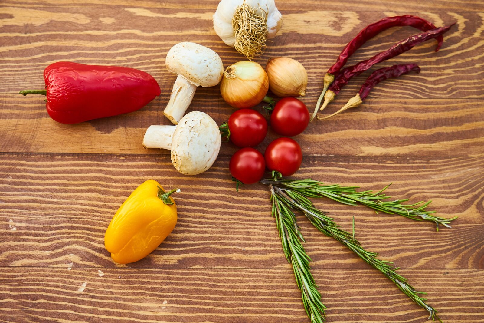 Sony a7R II sample photo. Vegetables, pepper, mushroom photography