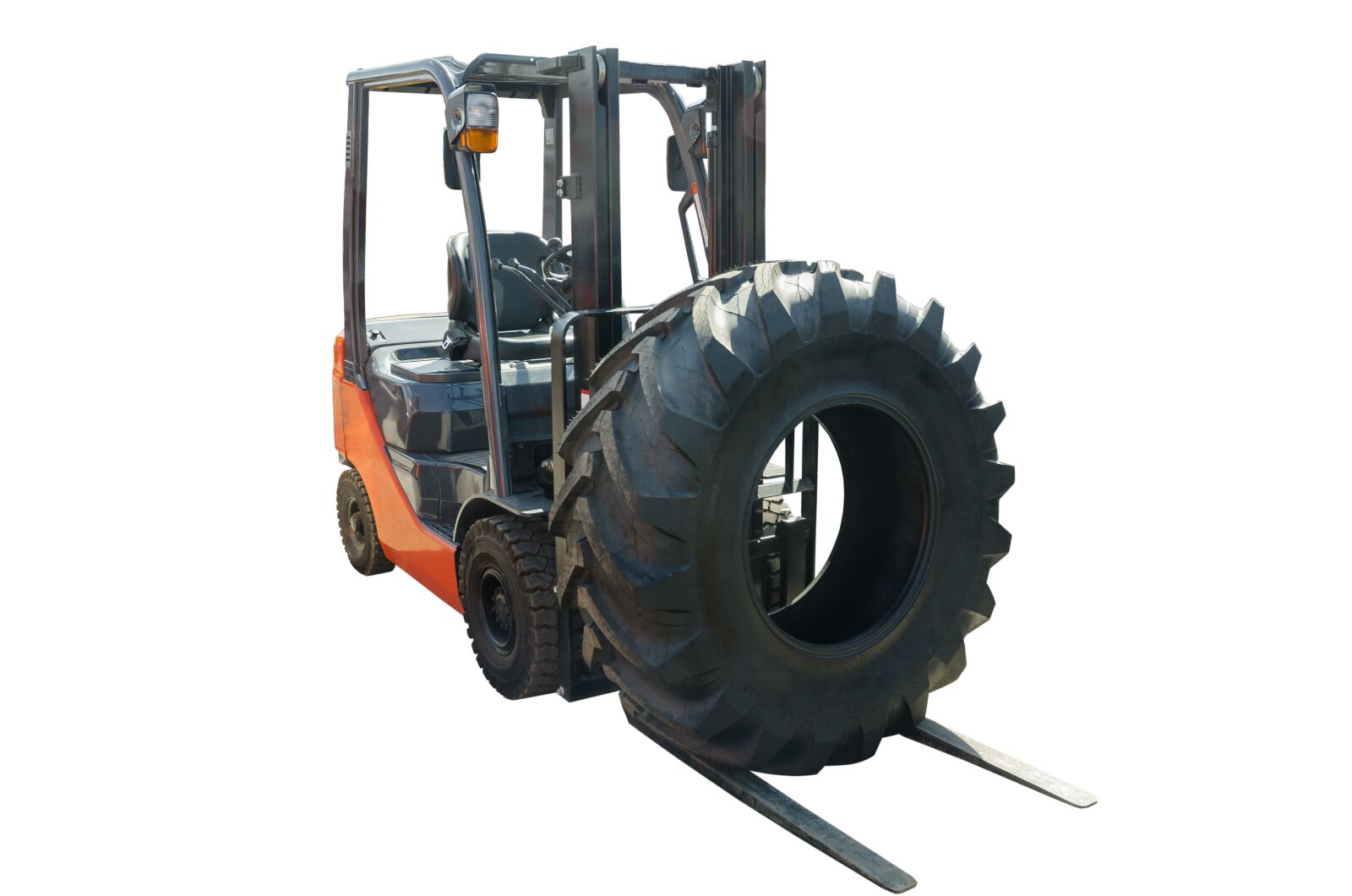 Nikon D7000 sample photo. Transportation, forklift, freight photography