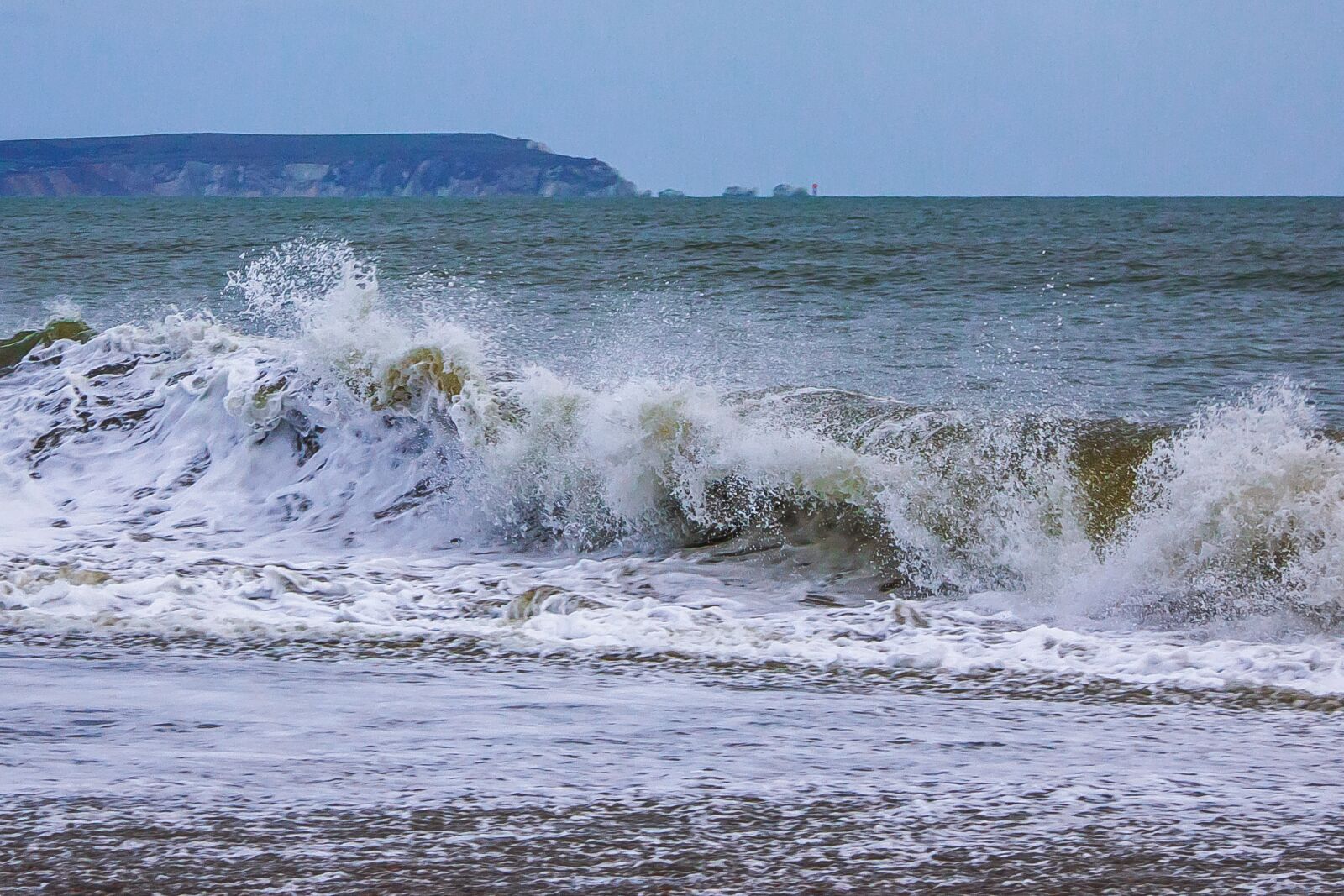 Canon EOS 60D + Canon EF 24-105mm F4L IS USM sample photo. Waves, ocean, england photography