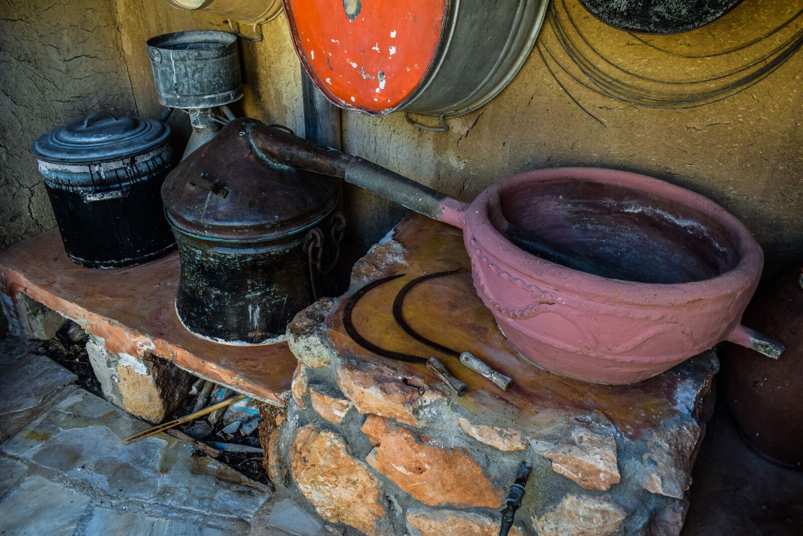 Nikon D3300 sample photo. Distillery, container, pottery photography