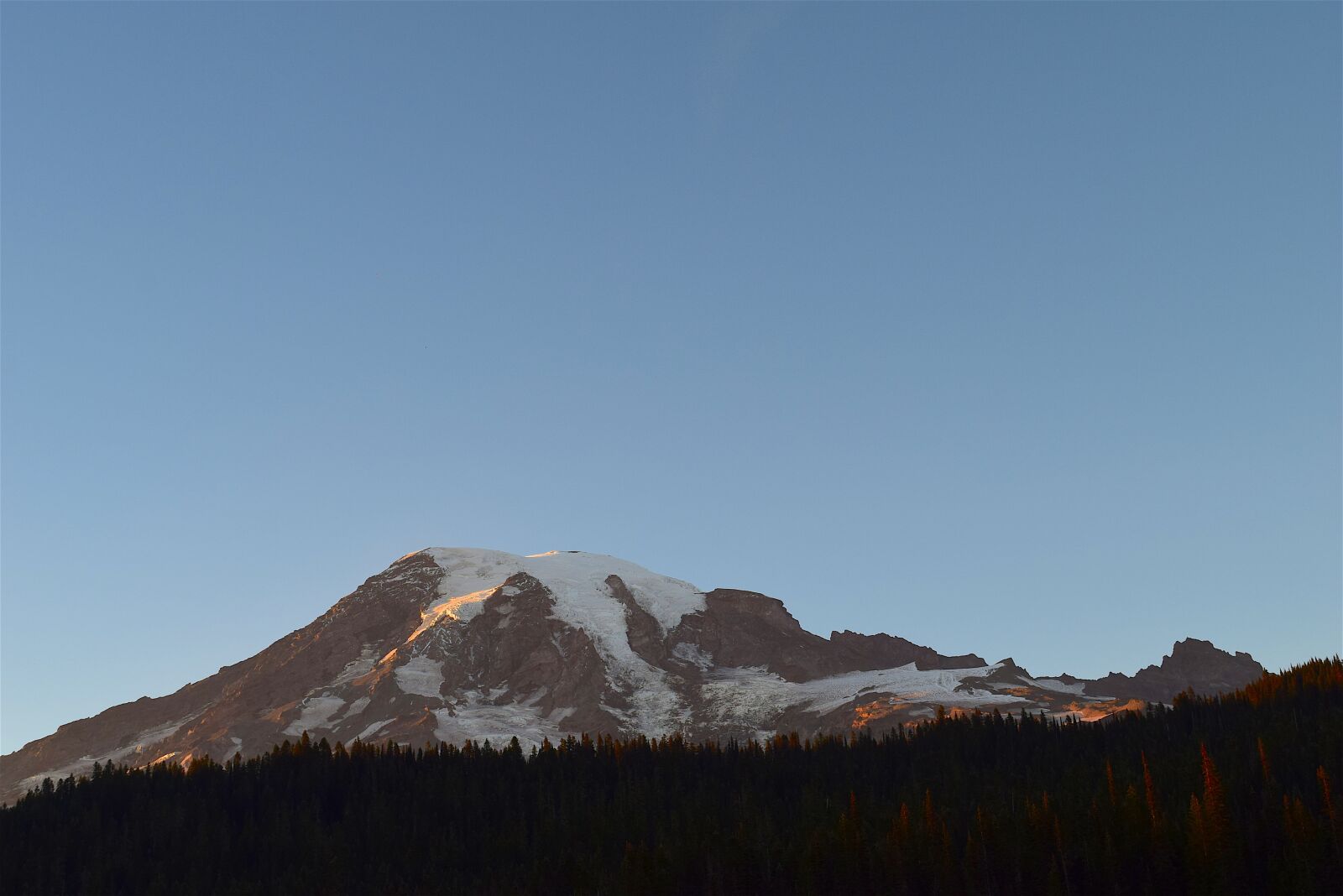 Nikon D3300 sample photo. Mountain, trees, evening photography