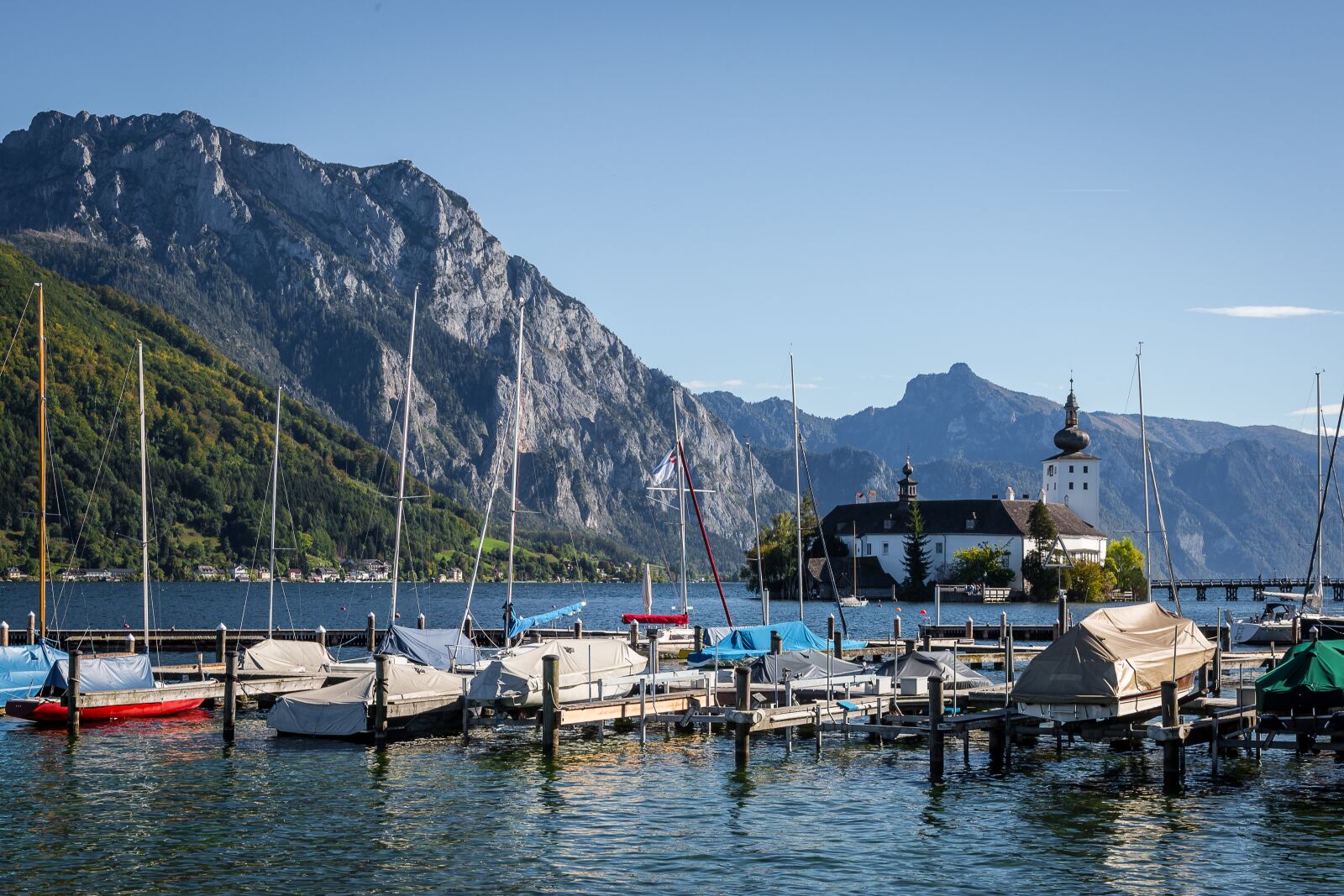 Canon EF 24-105mm F4L IS USM sample photo. Gmunden, traunsee, austria photography