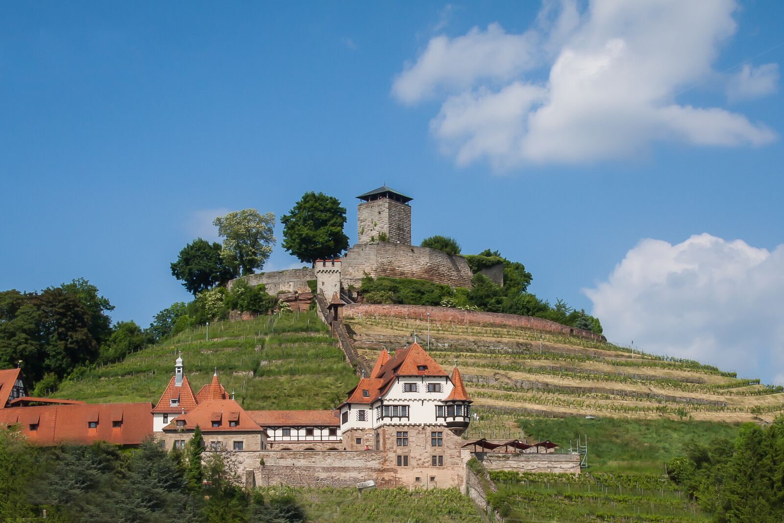 Canon EOS 50D + Canon EF 24-105mm F4L IS USM sample photo. Beilstein, castle, high resolution photography