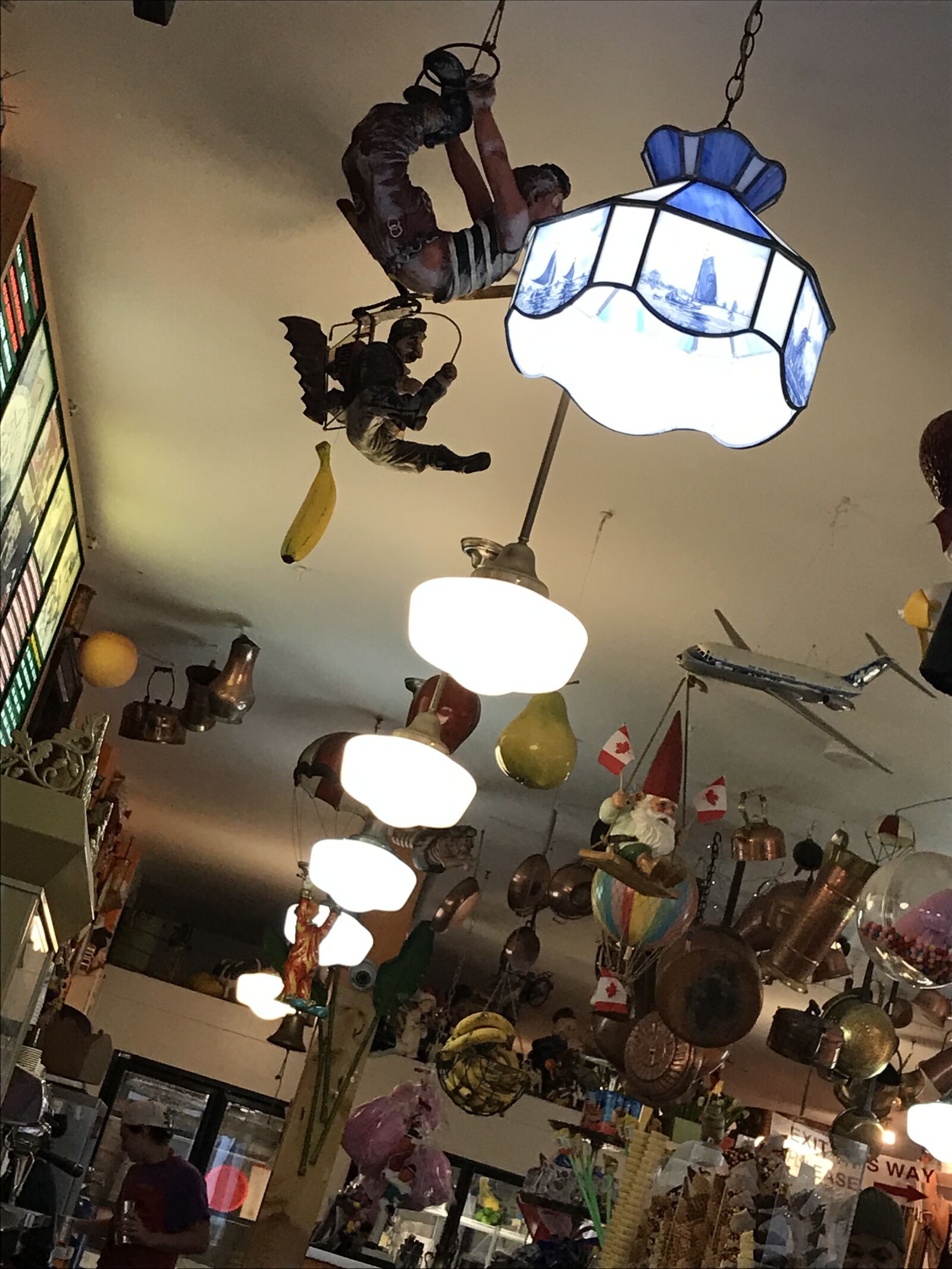 Apple iPhone 7 sample photo. Canada, ceiling, lamp, ice photography