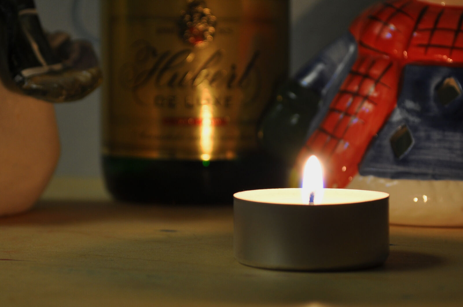 Nikon D90 sample photo. Tea, light, candle, on photography