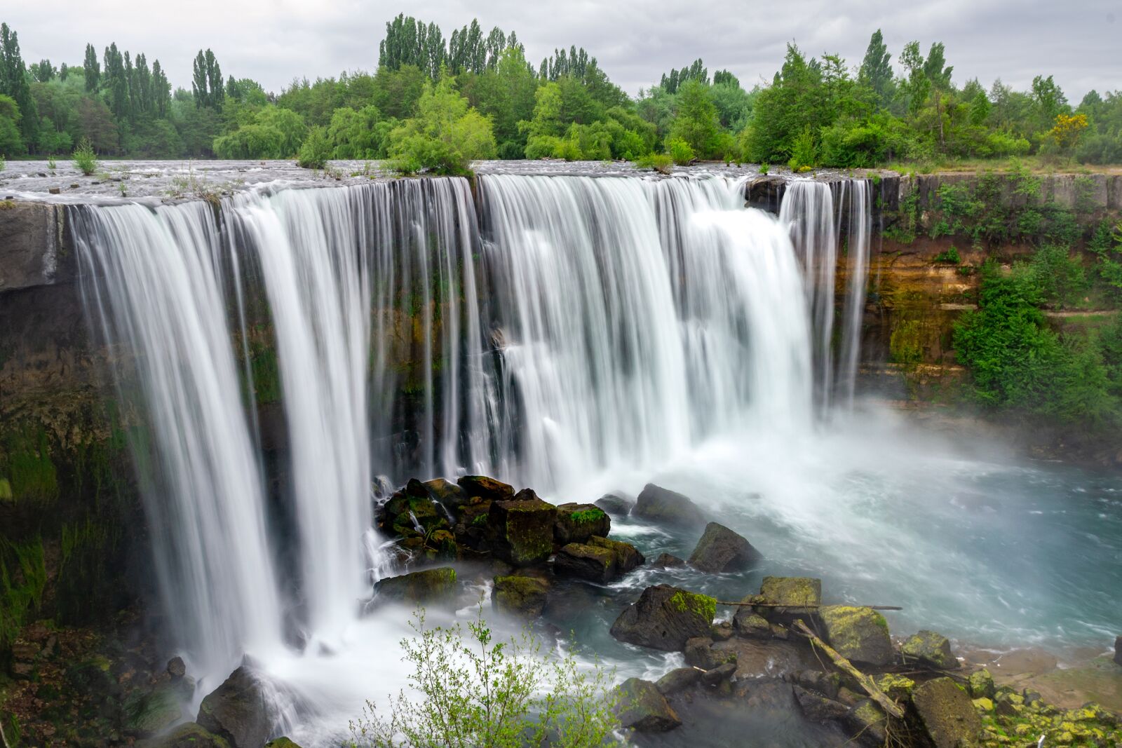 Nikon D3100 sample photo. Salto del laja, chile photography