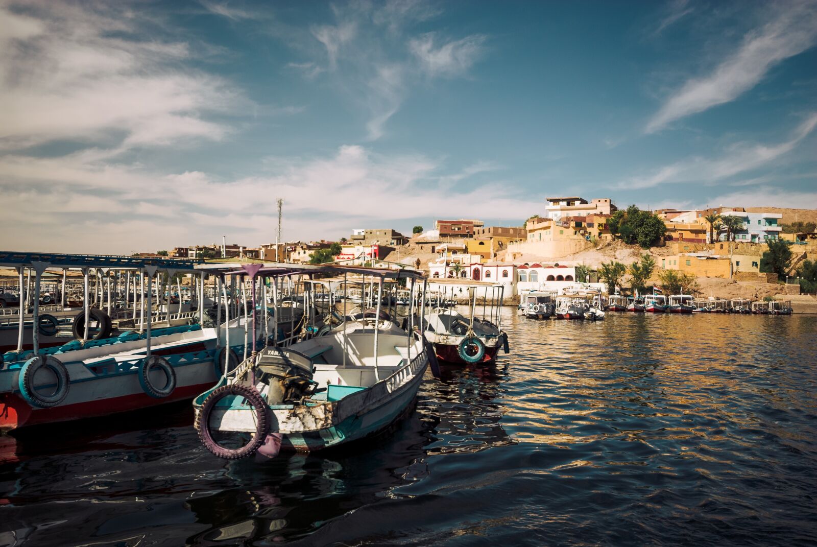 Nikon D200 sample photo. Port, egypt, aswan photography