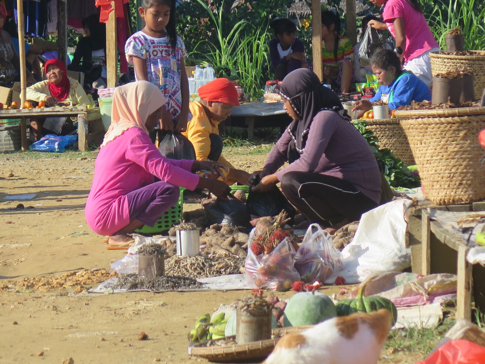 Canon PowerShot G16 sample photo. Mabulogo, market, fish photography