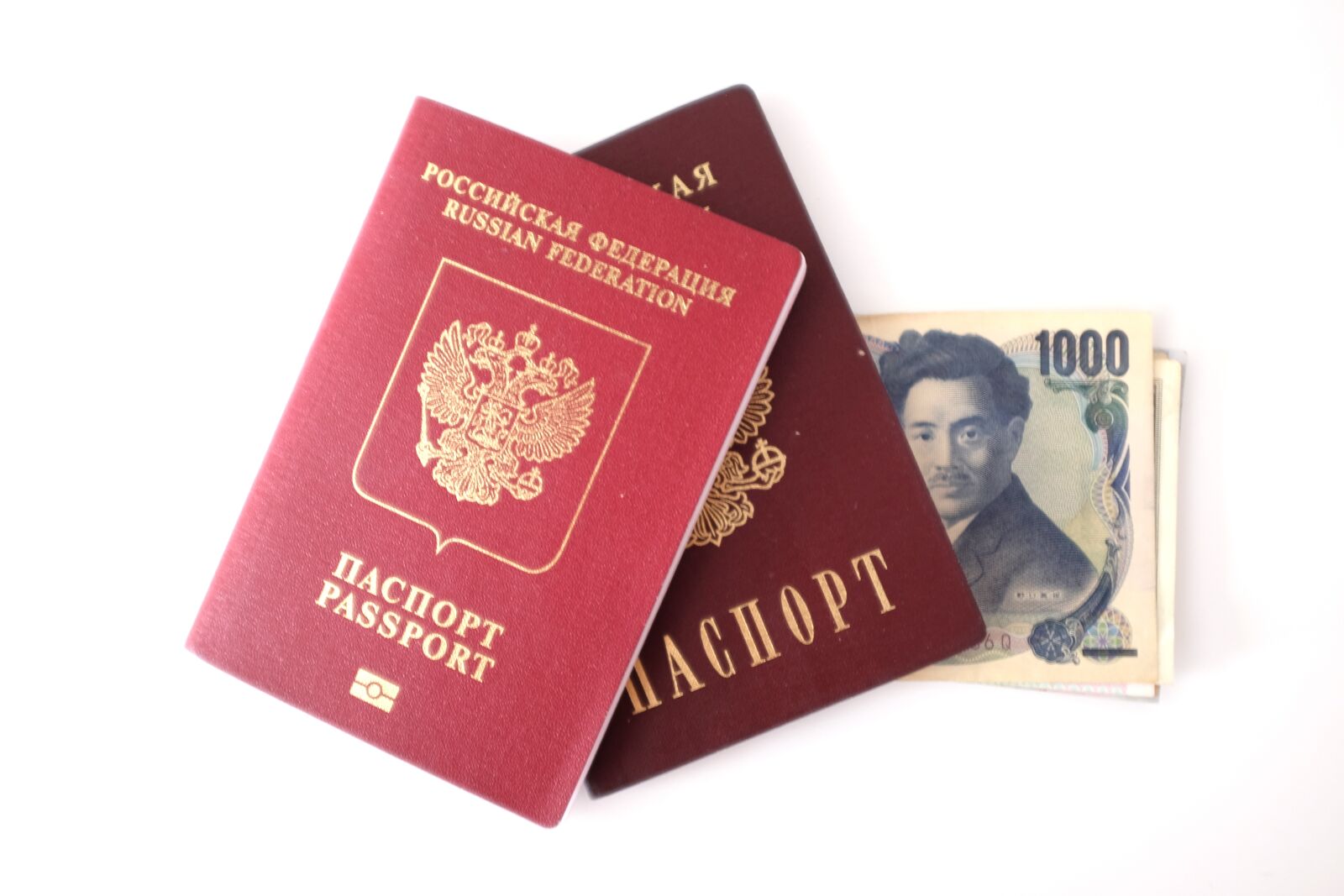 Fujifilm X100T sample photo. Passport, russia, money photography