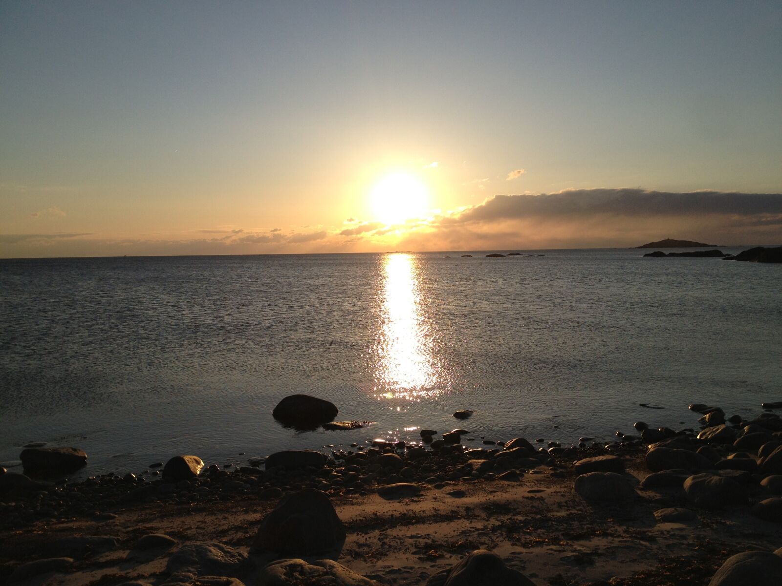 Apple iPhone 4S sample photo. Hönö, beach, sunset photography