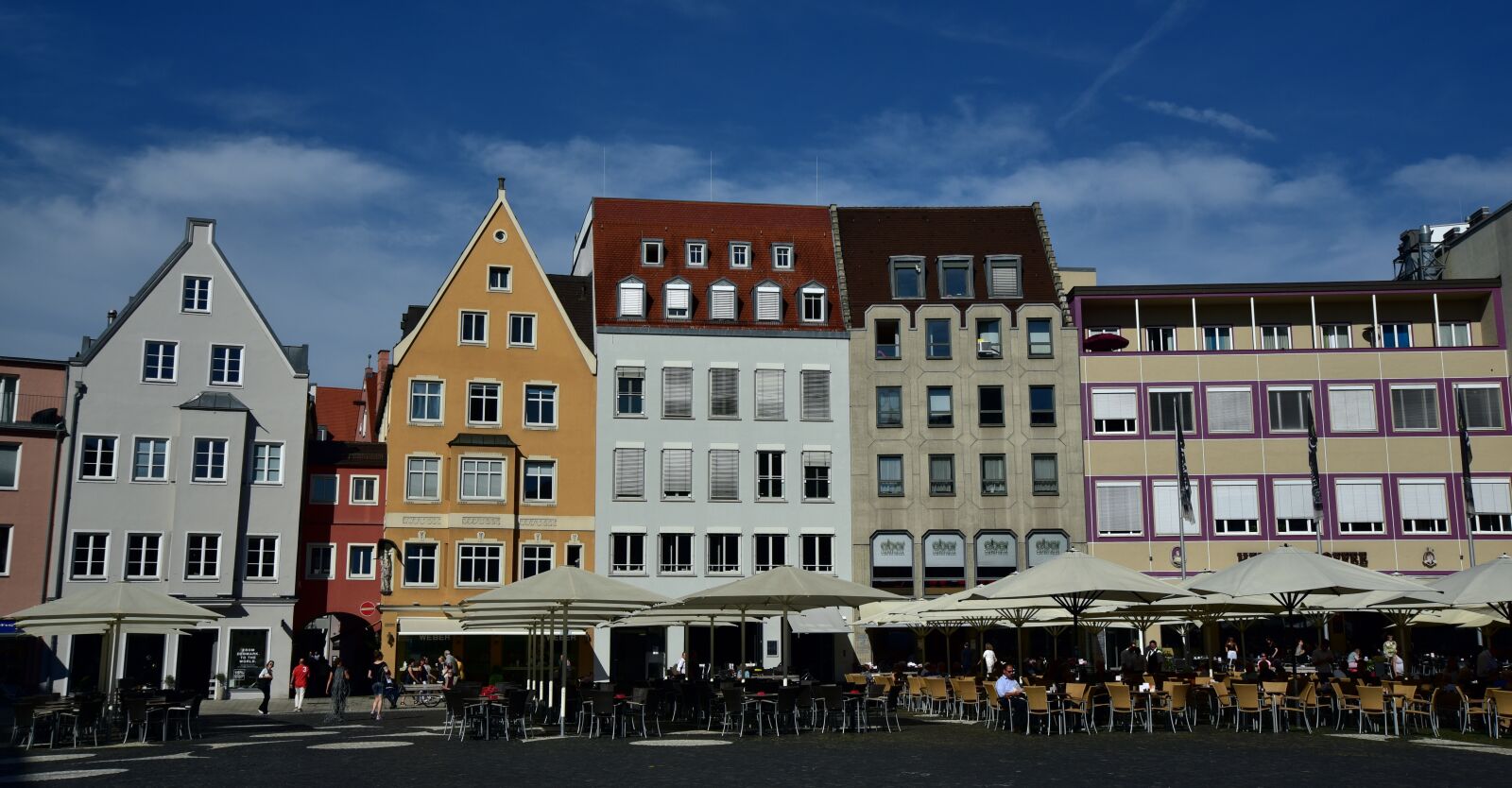 Nikon D750 sample photo. Town hall square, augsburg photography