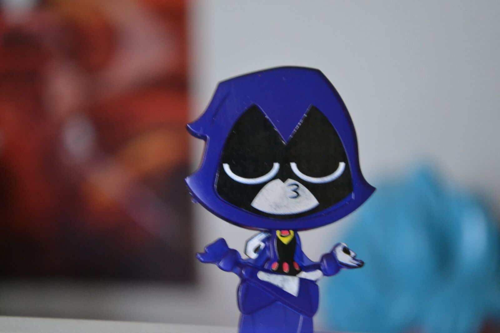 Nikon D3100 sample photo. The titans raven, comic photography