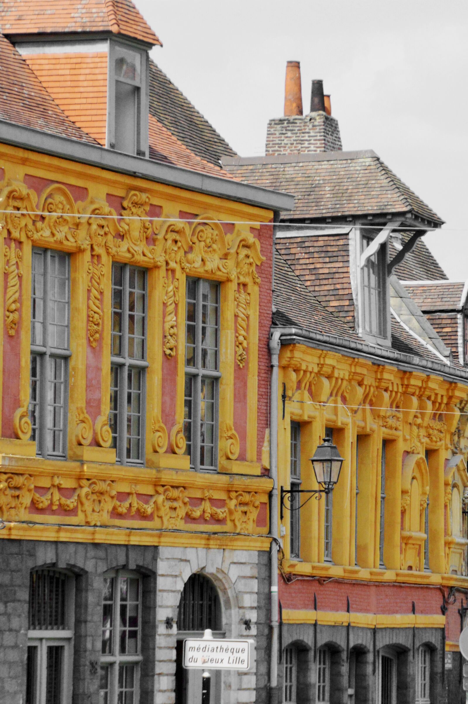 Nikon D3200 sample photo. Lille, city, old lille photography