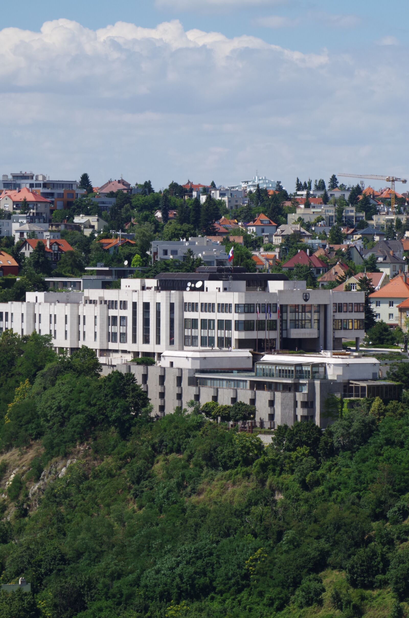 Pentax K-500 sample photo. Bratislava, slovakia, parliament photography