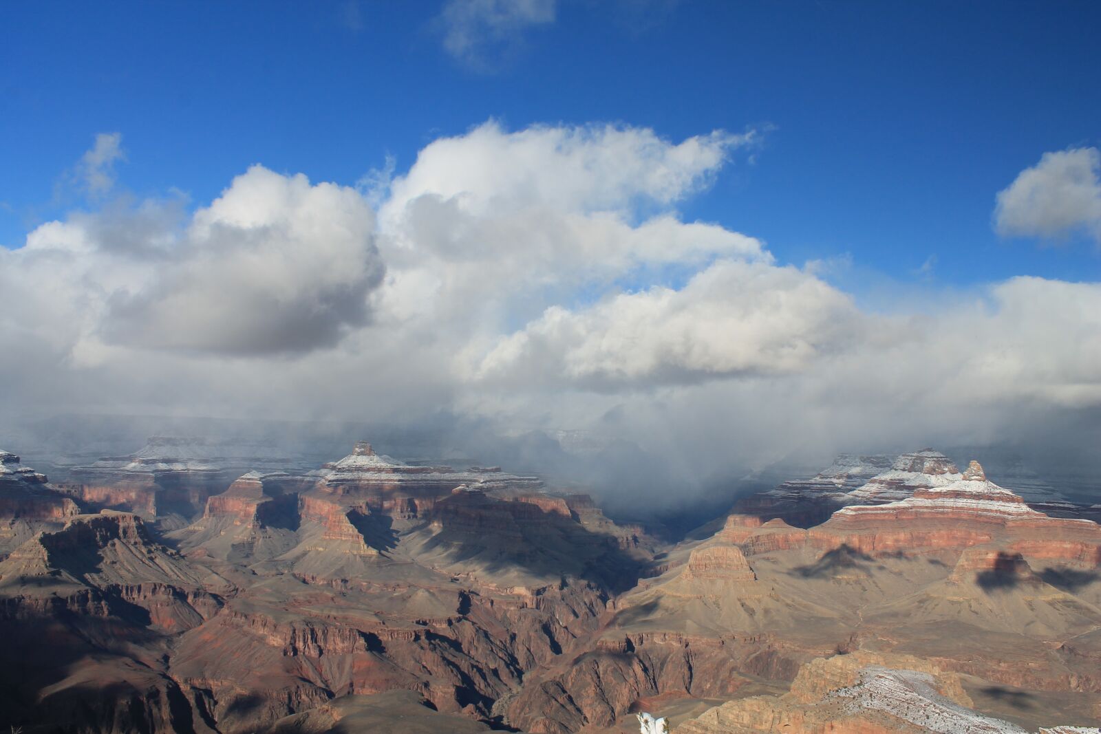 Canon EOS 1100D (EOS Rebel T3 / EOS Kiss X50) sample photo. Grand canyon, winter, canyon photography