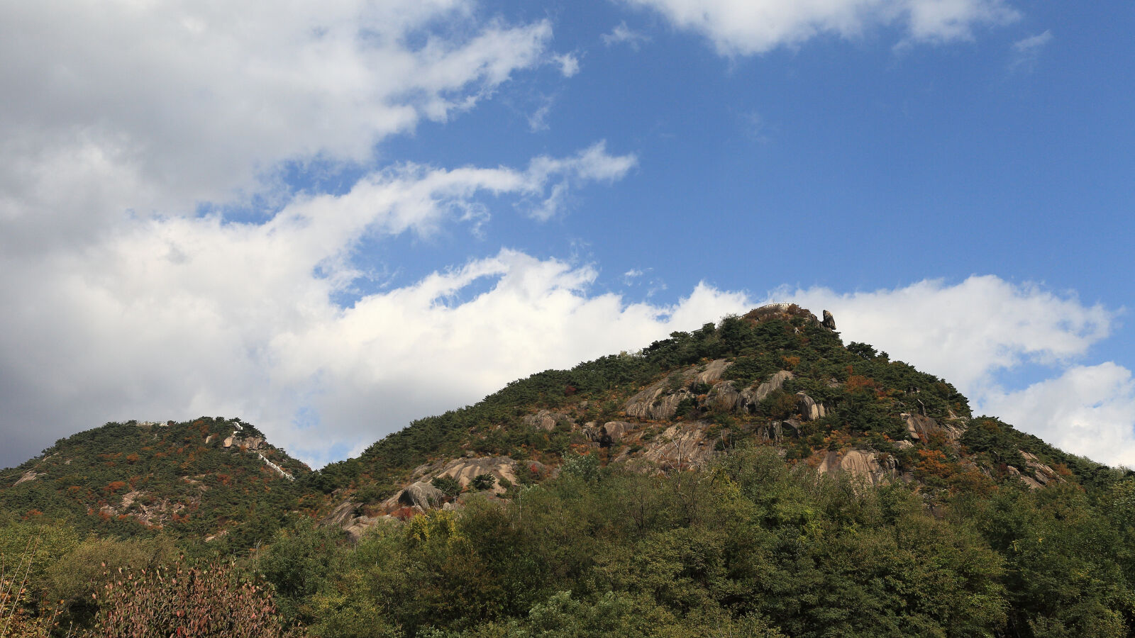 Canon EOS 5D Mark II sample photo. Inwangsan mountain in seoul photography