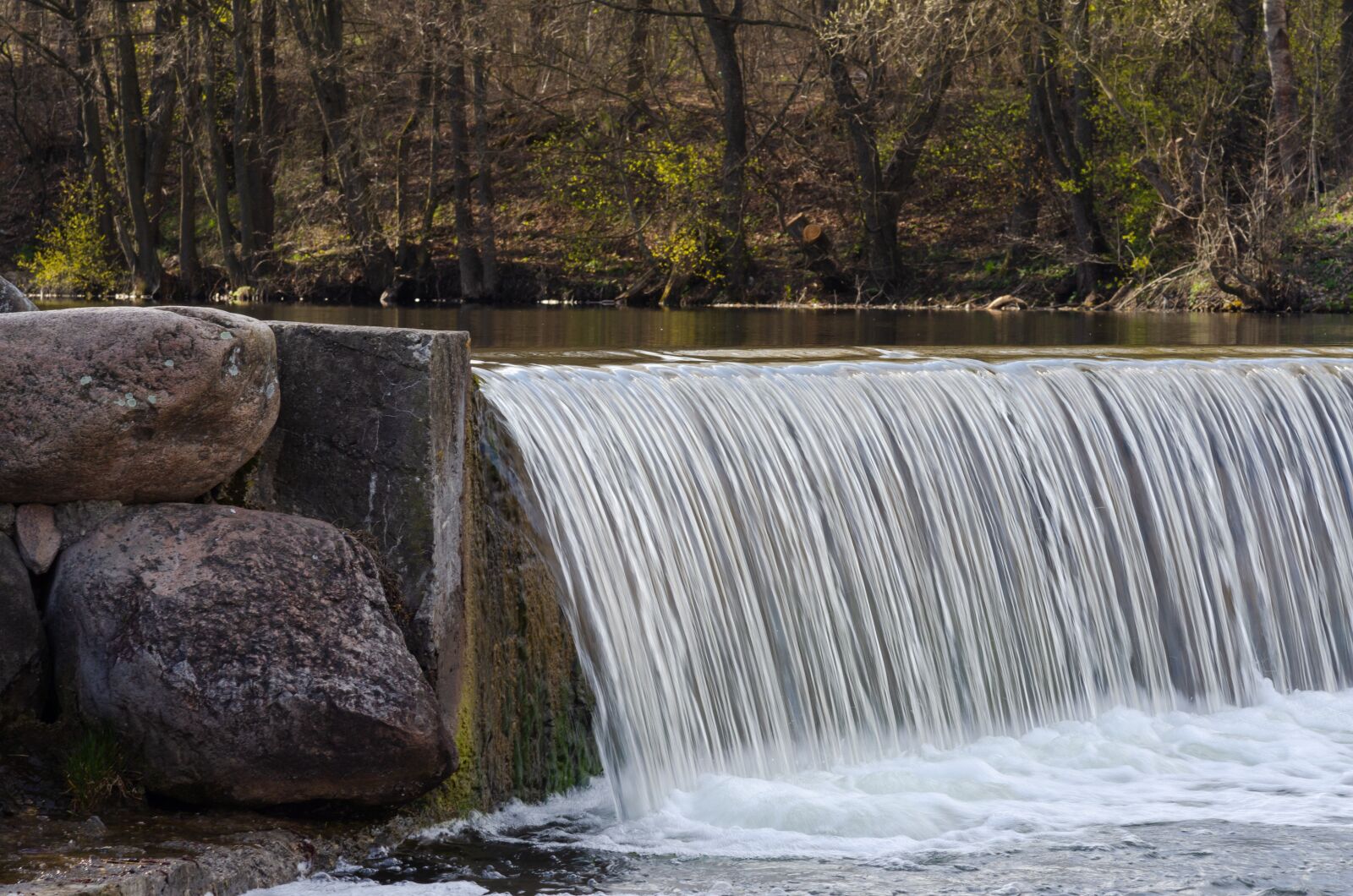 Nikon D7000 sample photo. Belarus, waterfall, nature photography