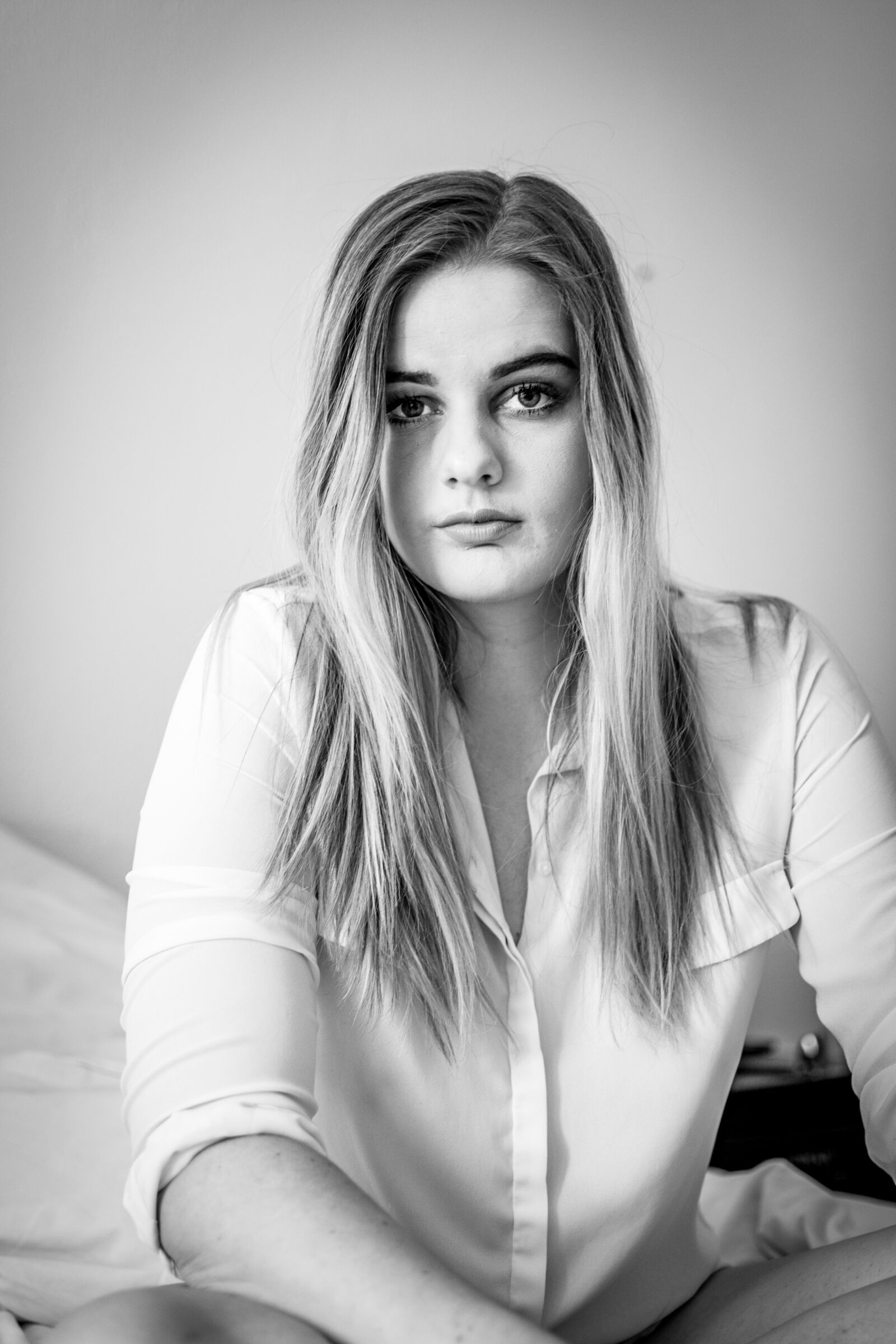 Nikon D7100 sample photo. Black white, portrait, girl photography