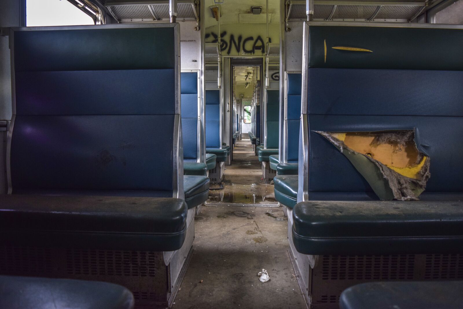 Nikon D3300 sample photo. Lost places, railway, train photography