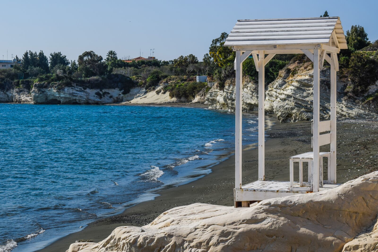 Nikon D3300 sample photo. Cove, beach, rock photography