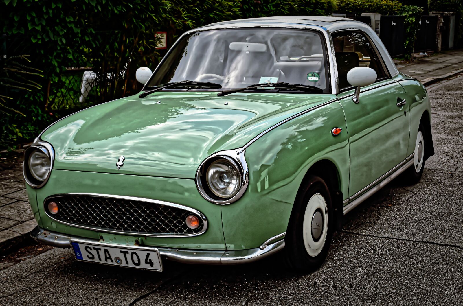 Nikon D7200 sample photo. Nissan, figaro, auto photography