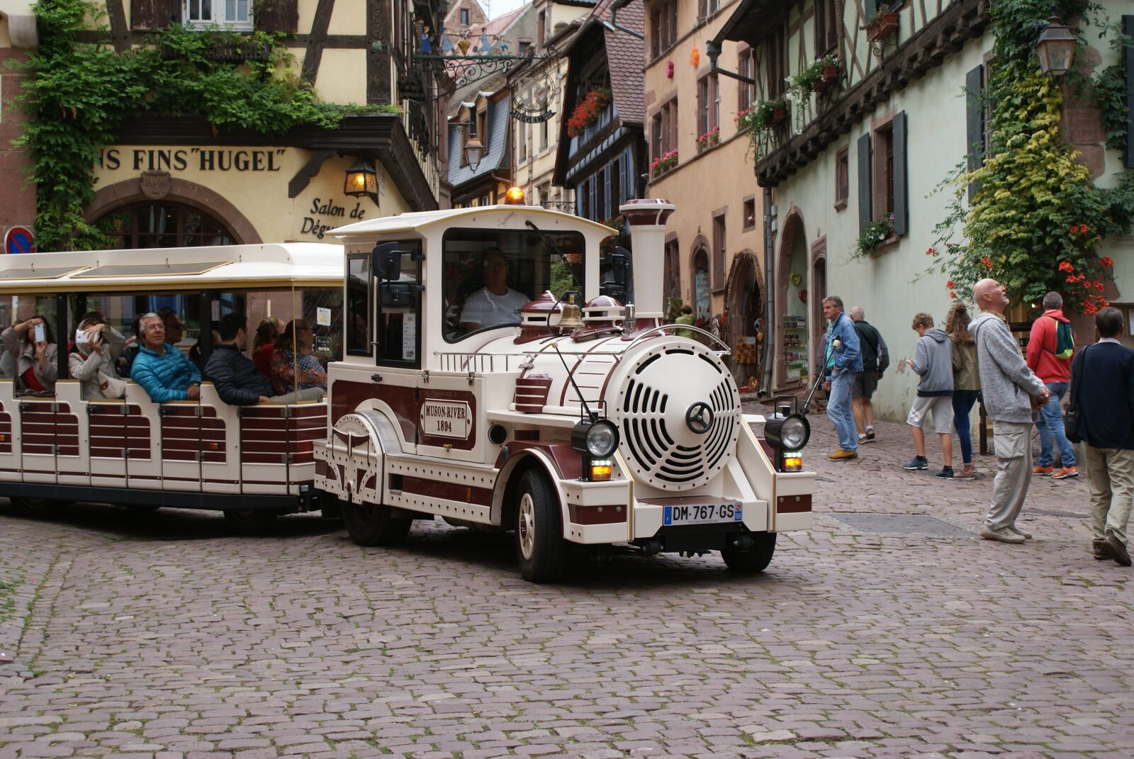 Sony Alpha DSLR-A300 sample photo. Tourist, train, alsace france photography